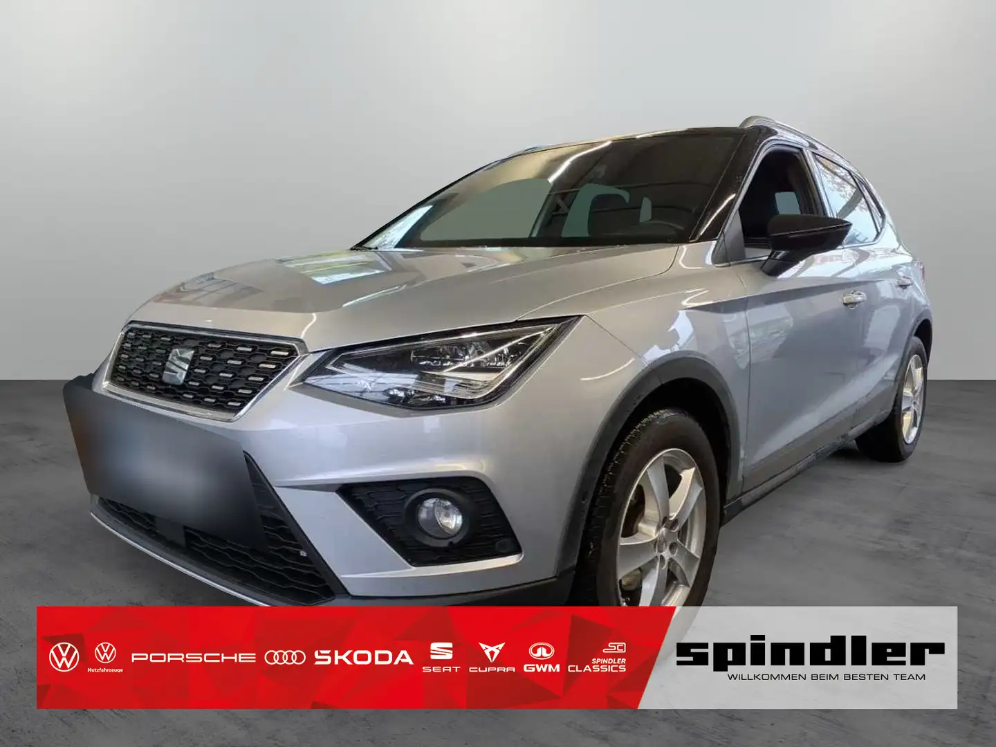 SEAT Arona Xcellence 1.0 TSI DSG/ LED, ACC, Navi, RFK Silber - 1