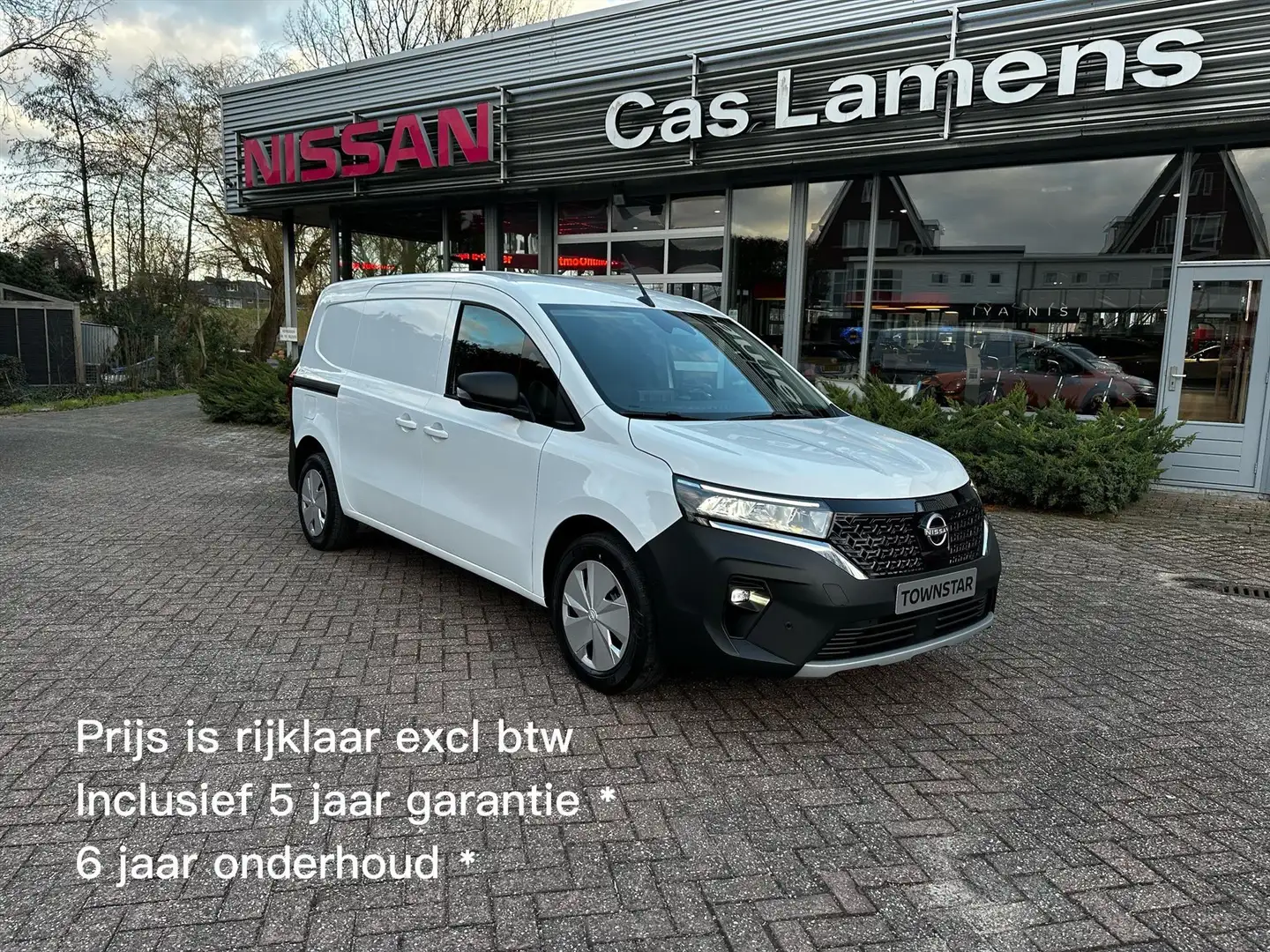 Nissan Townstar EV 121pk L2 Aut N-Connecta Alb - 1