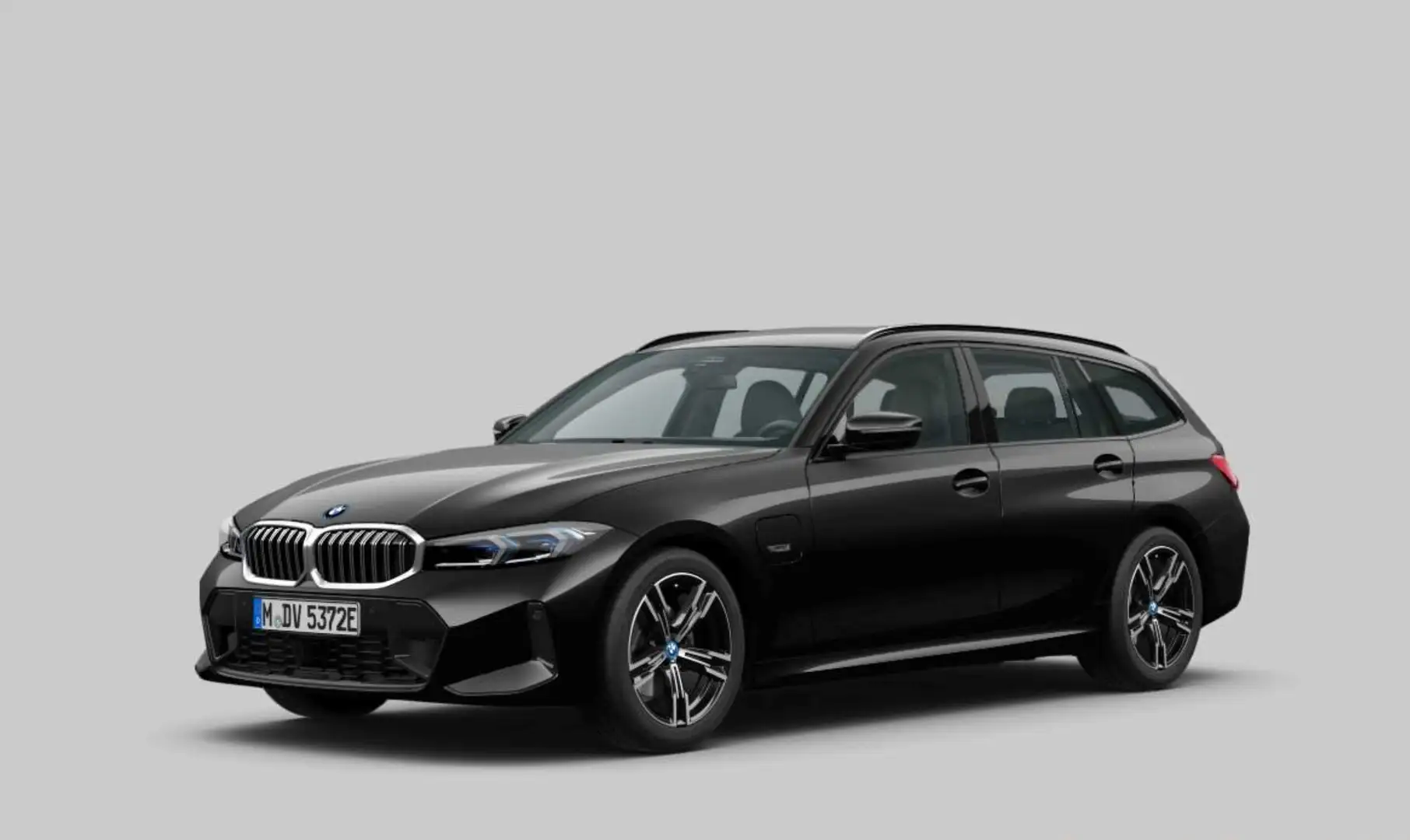 BMW 320 e xDrive Touring M Sport Aut - AHK - Akustik - DA+ Schwarz - 1