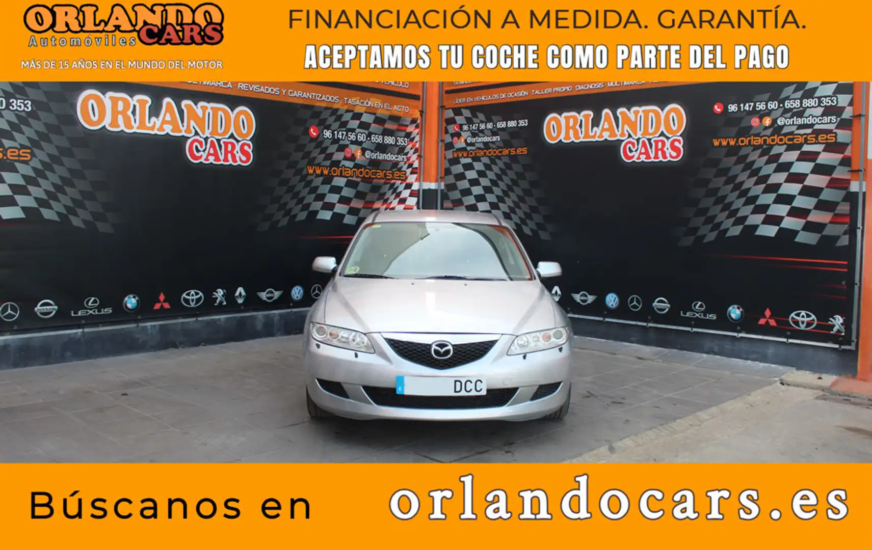 Mazda 6 2.3 16v Sportive Plateado - 1