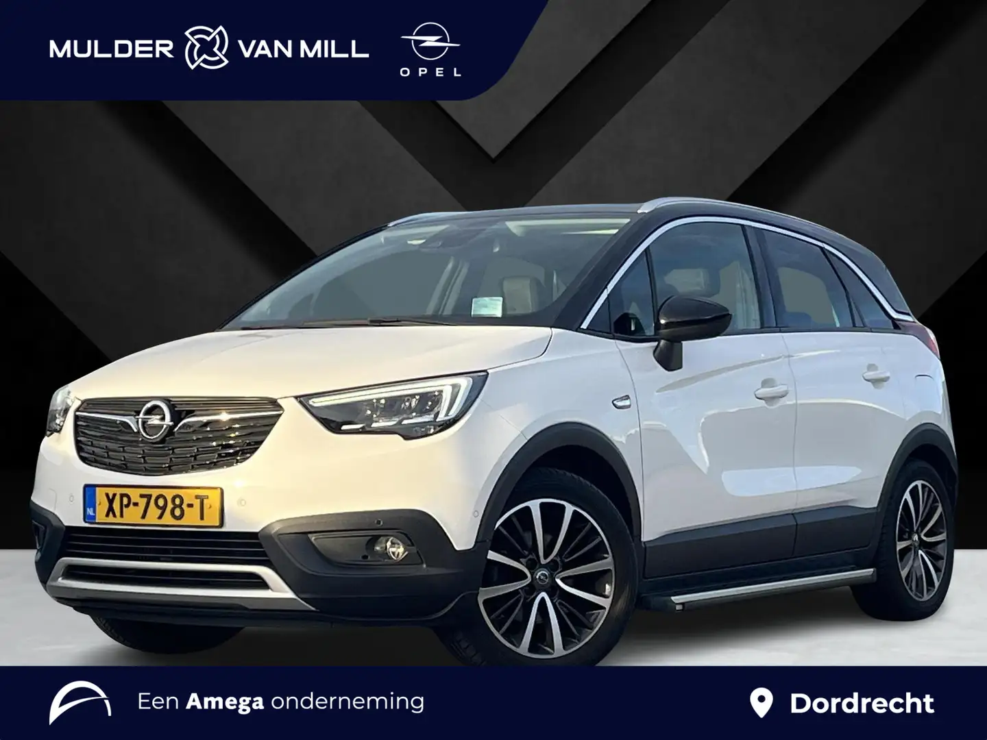 Opel Crossland X Innovation+ 1.2 Turbo 110pk EAT6 | PREMIUM AUDIO | Wit - 1