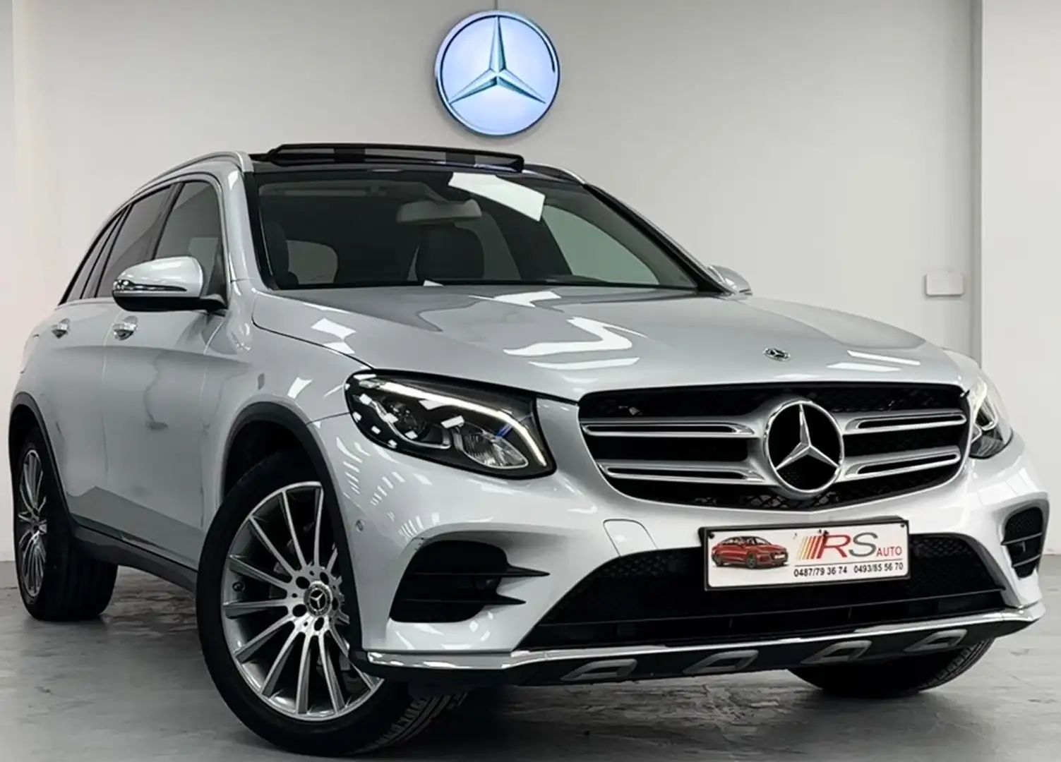 Mercedes-Benz GLC 220 GLC 220 d 4-Matic-FULL OPTIONS Zilver - 2