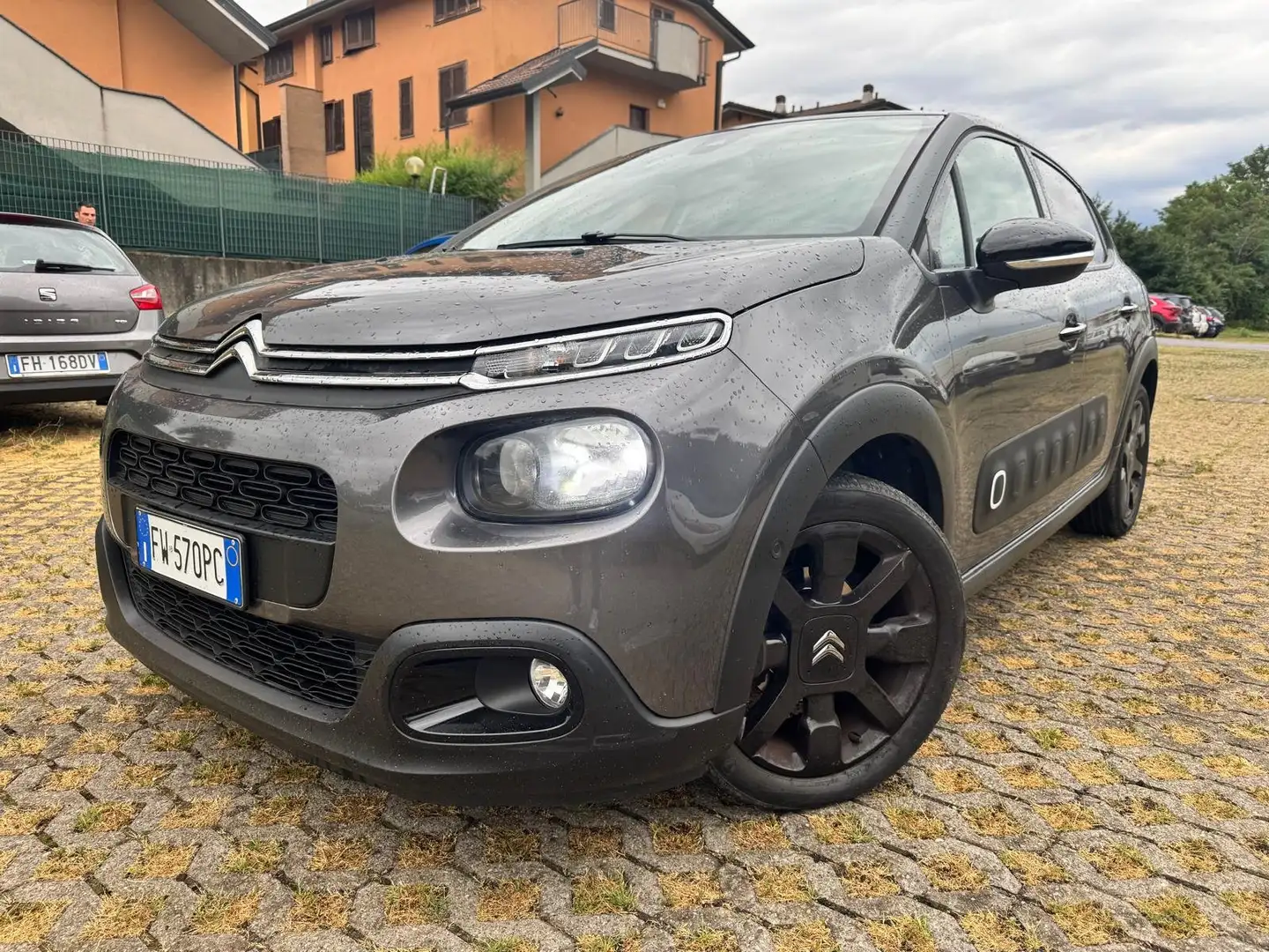 Citroen C3 C3 III 2017 1.2 puretech Shine s Grigio - 1