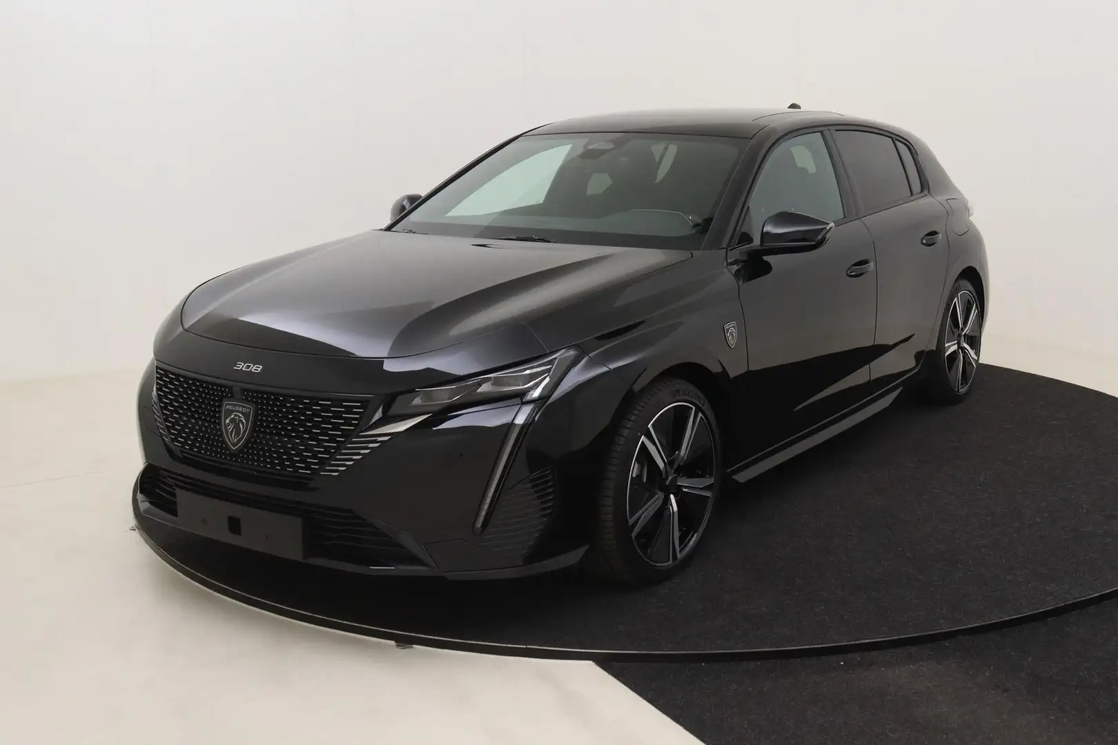 Peugeot 308 1.6 Plug-in Hybrid 225 hp e-EAT8 165 kW (224 PS... Schwarz - 1