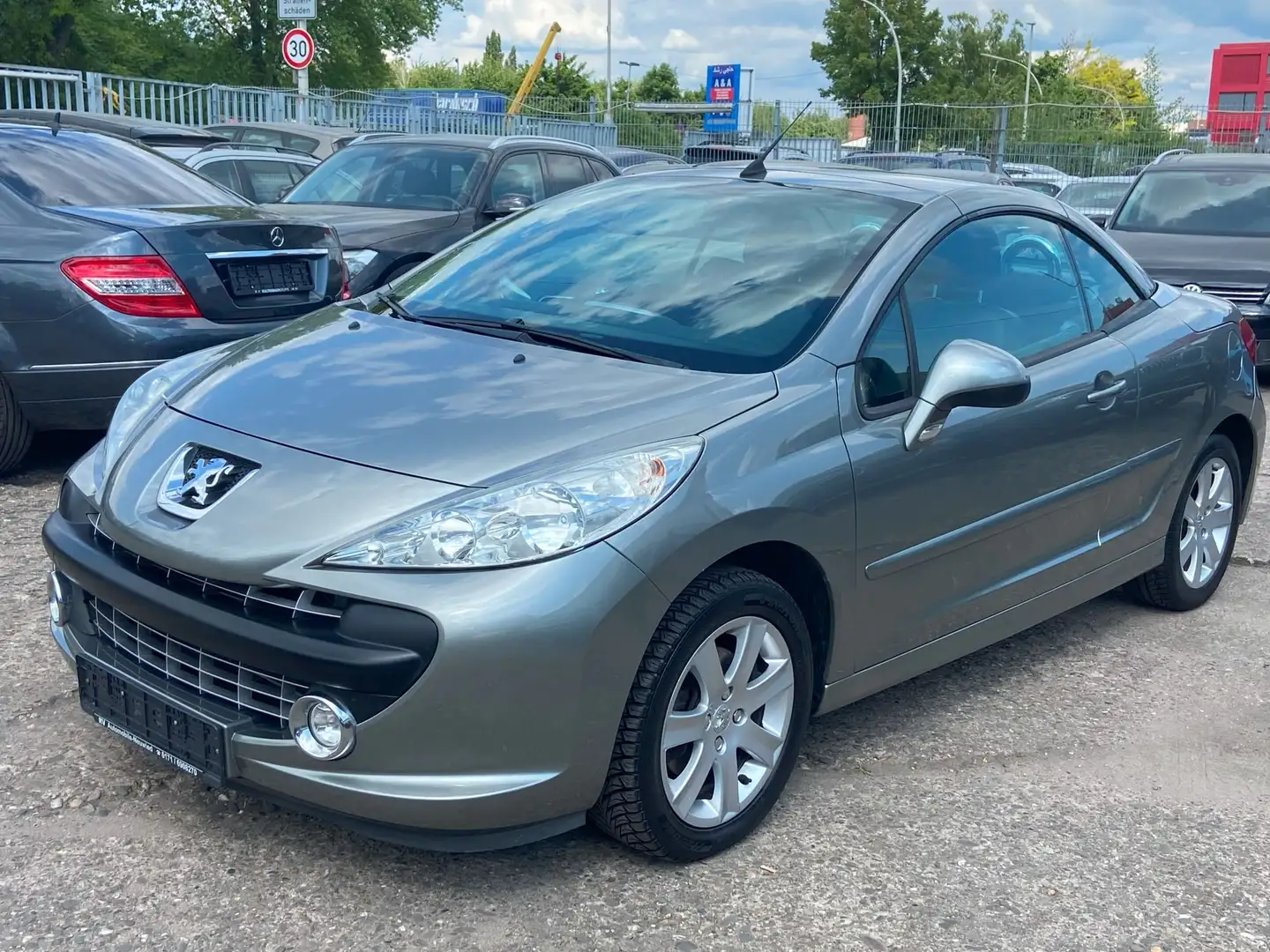 Peugeot 207 Sport/ Klimaanlage / Scheckheft / Parksensoren Gris - 2