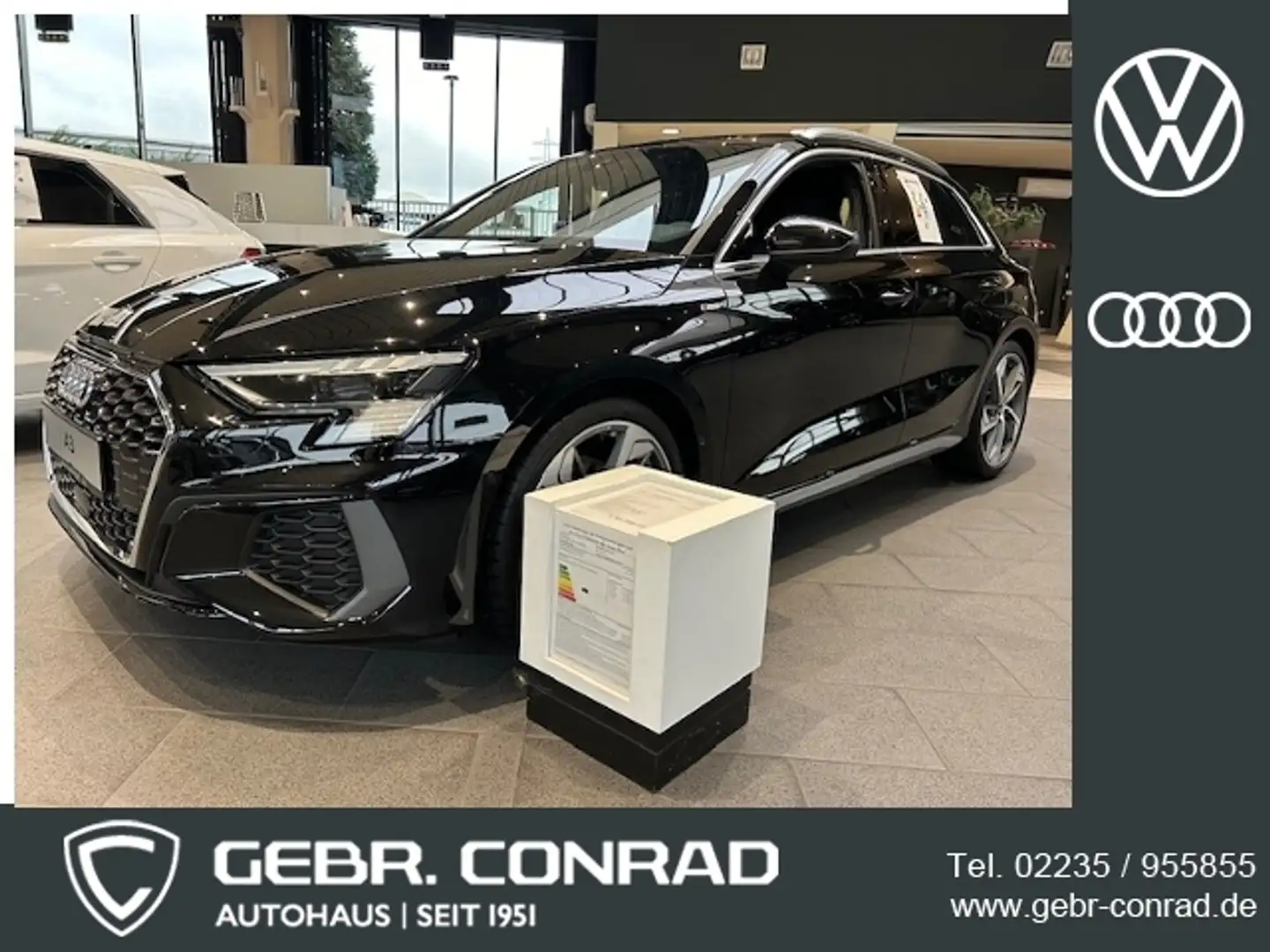 Audi A3 Sportback S line 35 TDI, NP: 59.000 € Schwarz - 1