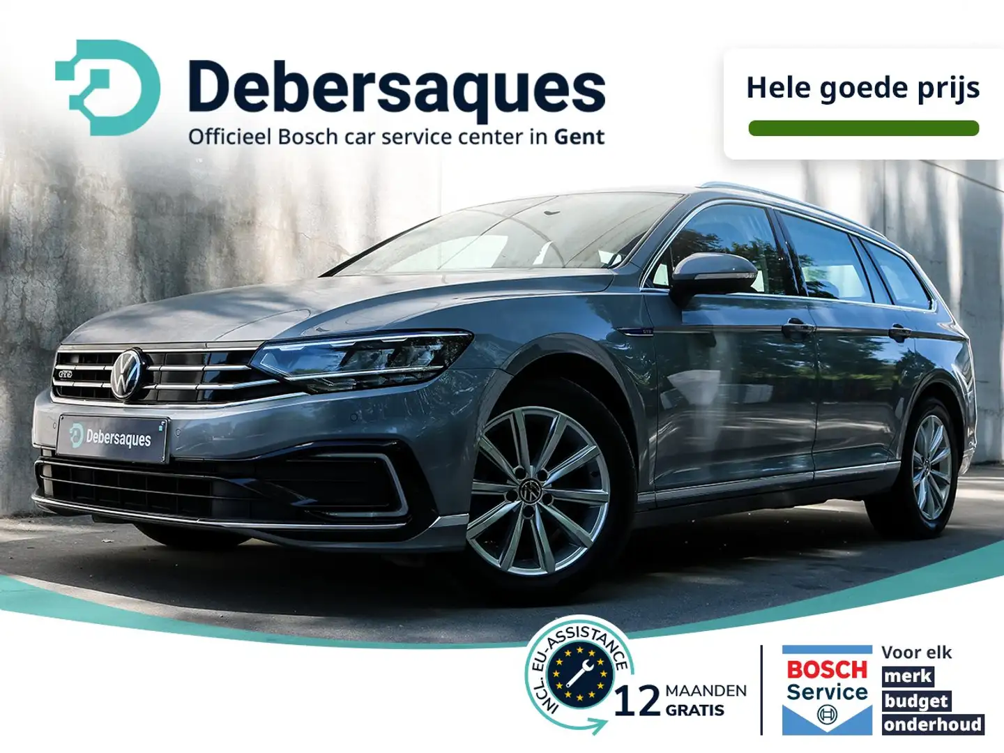 Volkswagen Passat Variant GTE / PLUG IN HYBRID / DSG / PSENS + CAM / TREKHA Gris - 1