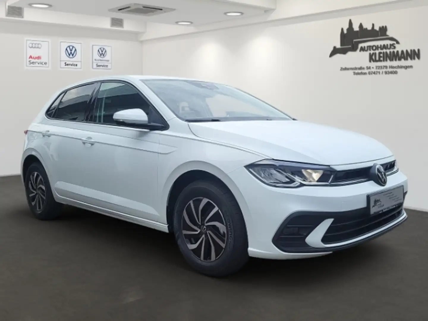 Volkswagen Polo VI Life 1.0 TSI EU6e Life,Sitzheizung, Rückfahrkam Weiß - 2