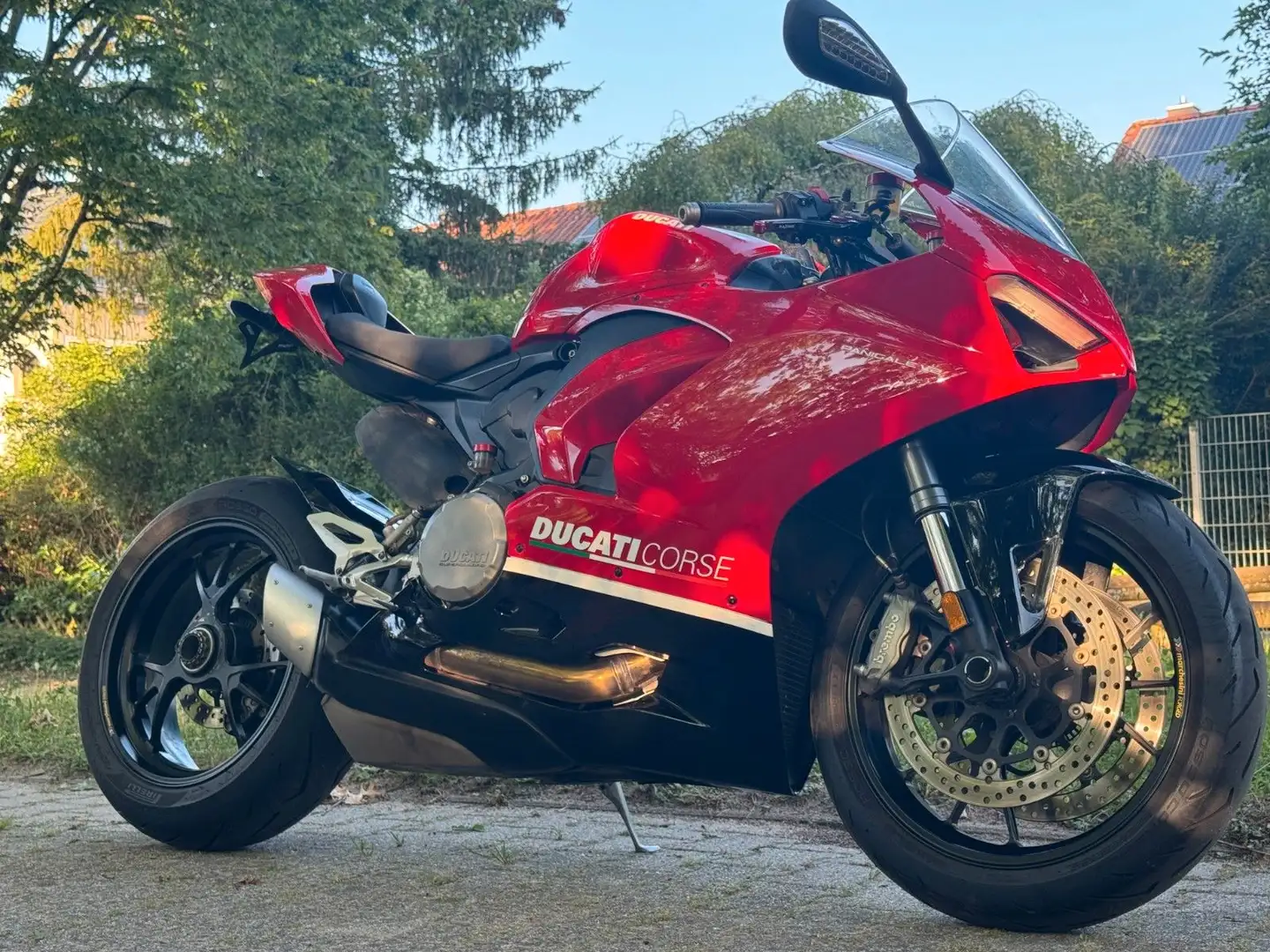 Ducati Panigale V2 inkl Machesini Felgen Rood - 1