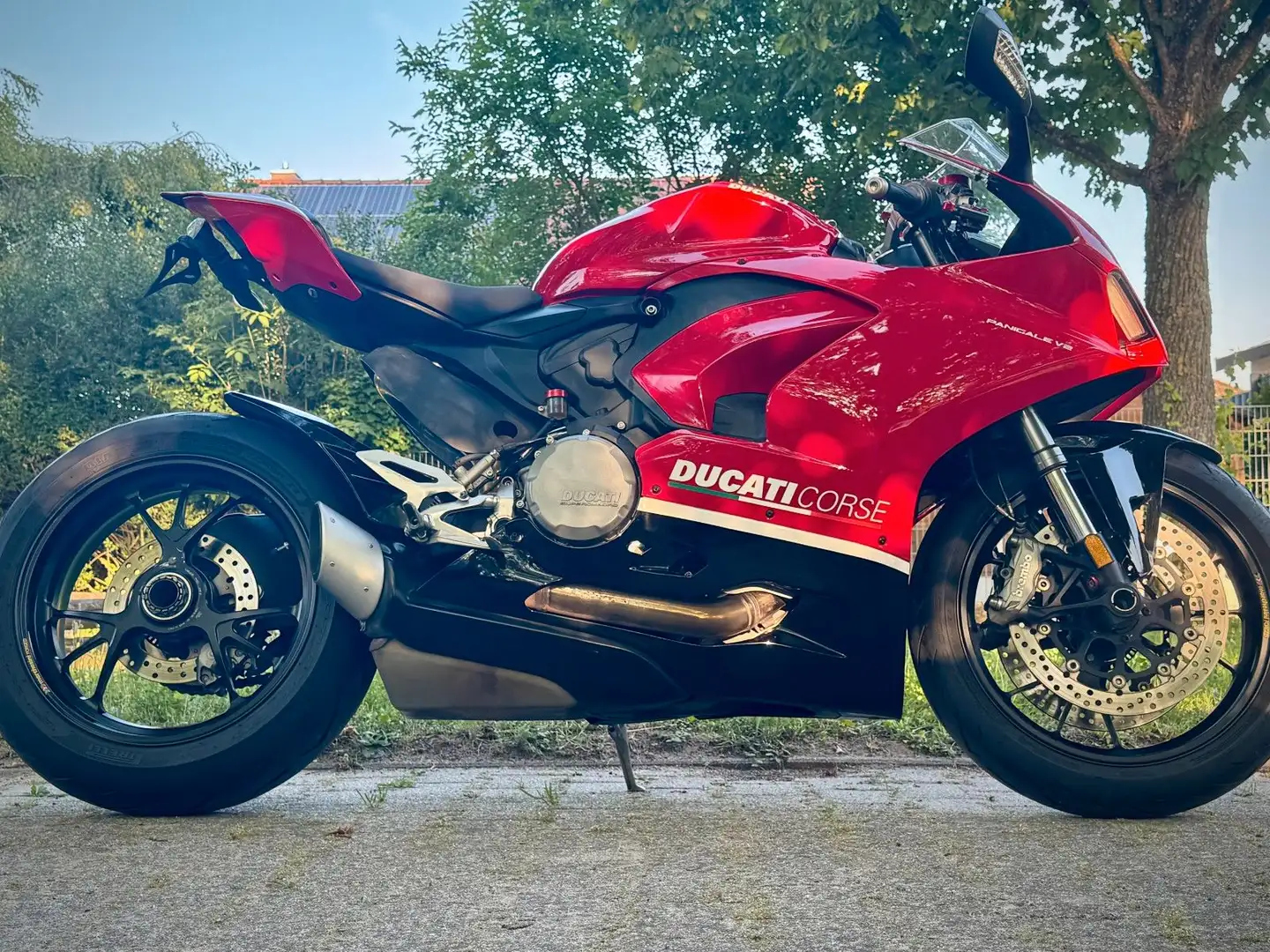 Ducati Panigale V2 inkl Machesini Felgen Rood - 2
