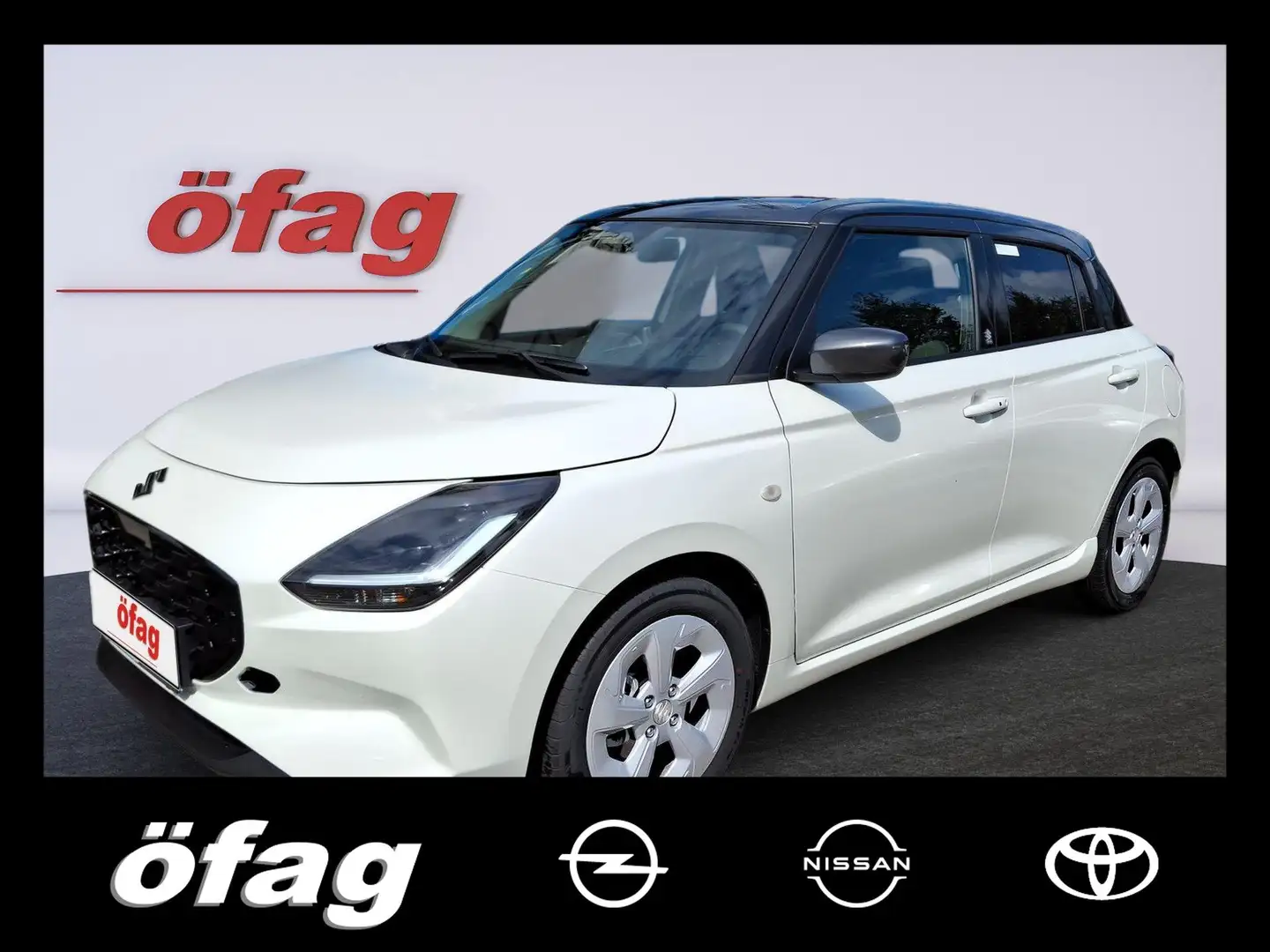 Suzuki Swift 1.2 Hybrid Shine CVT LED+Navi+SHZ+Kam.+PDC Weiß - 1