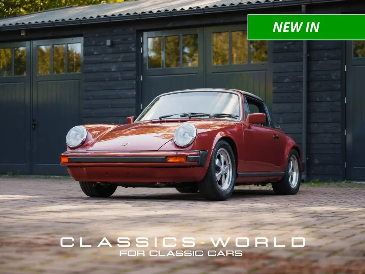 Porsche 911 3.0 SC Targa â Rot Metallic â Fully Rest, foto 1
