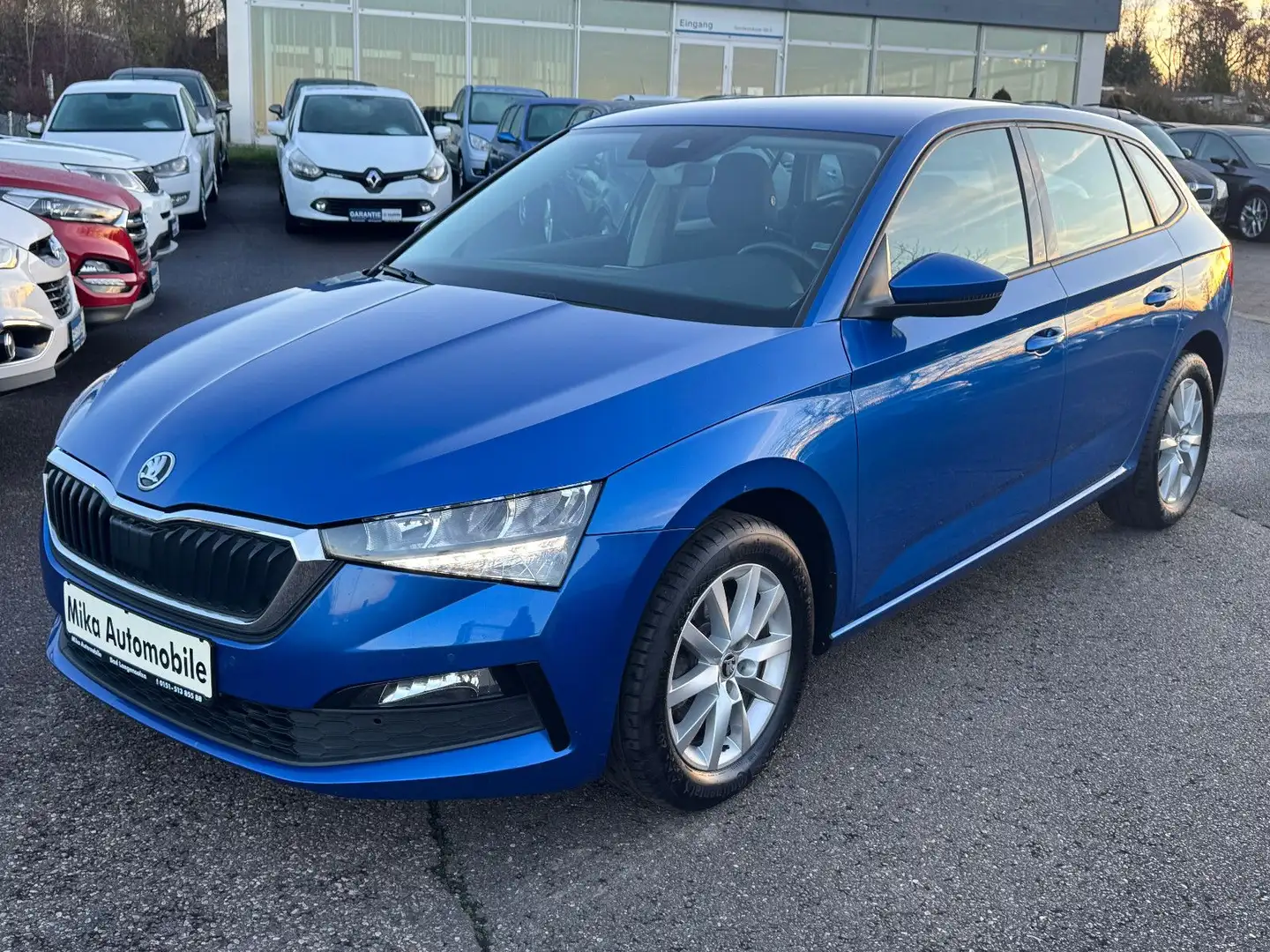 Skoda Scala Ambition Automatik TÜV/HU/NEU Blau - 1