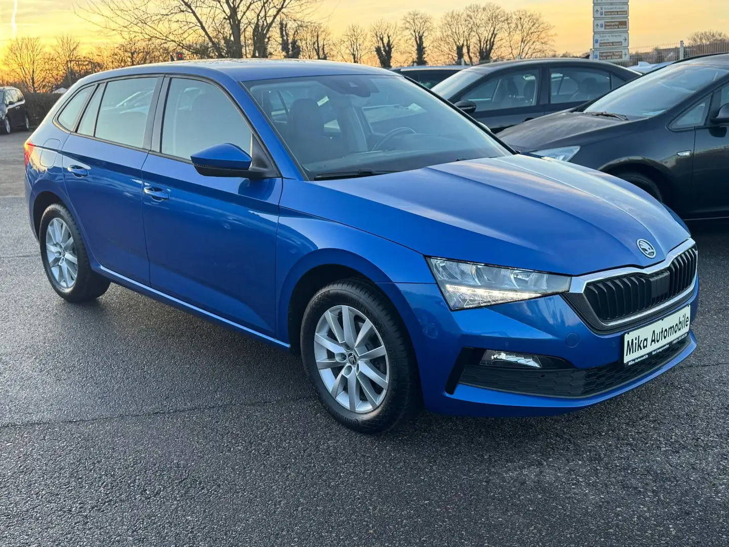 Skoda Scala Ambition Automatik TÜV/HU/NEU Blau - 2