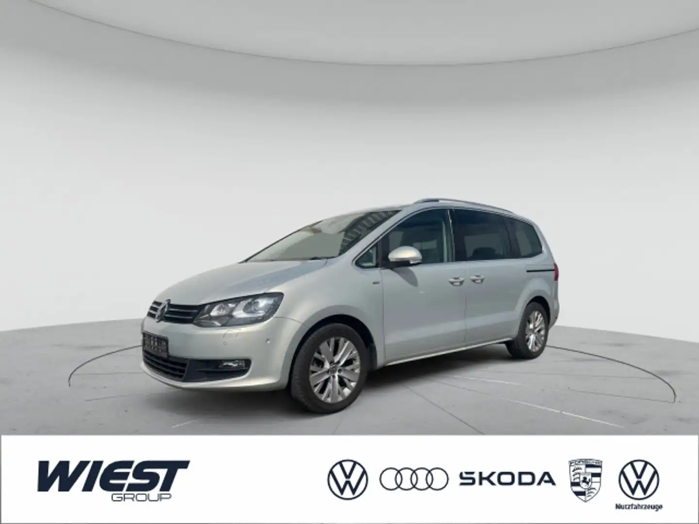 Volkswagen Sharan Life 2.0 TDI DSG RFK Navi LED SHZ *für Ge Silber - 1