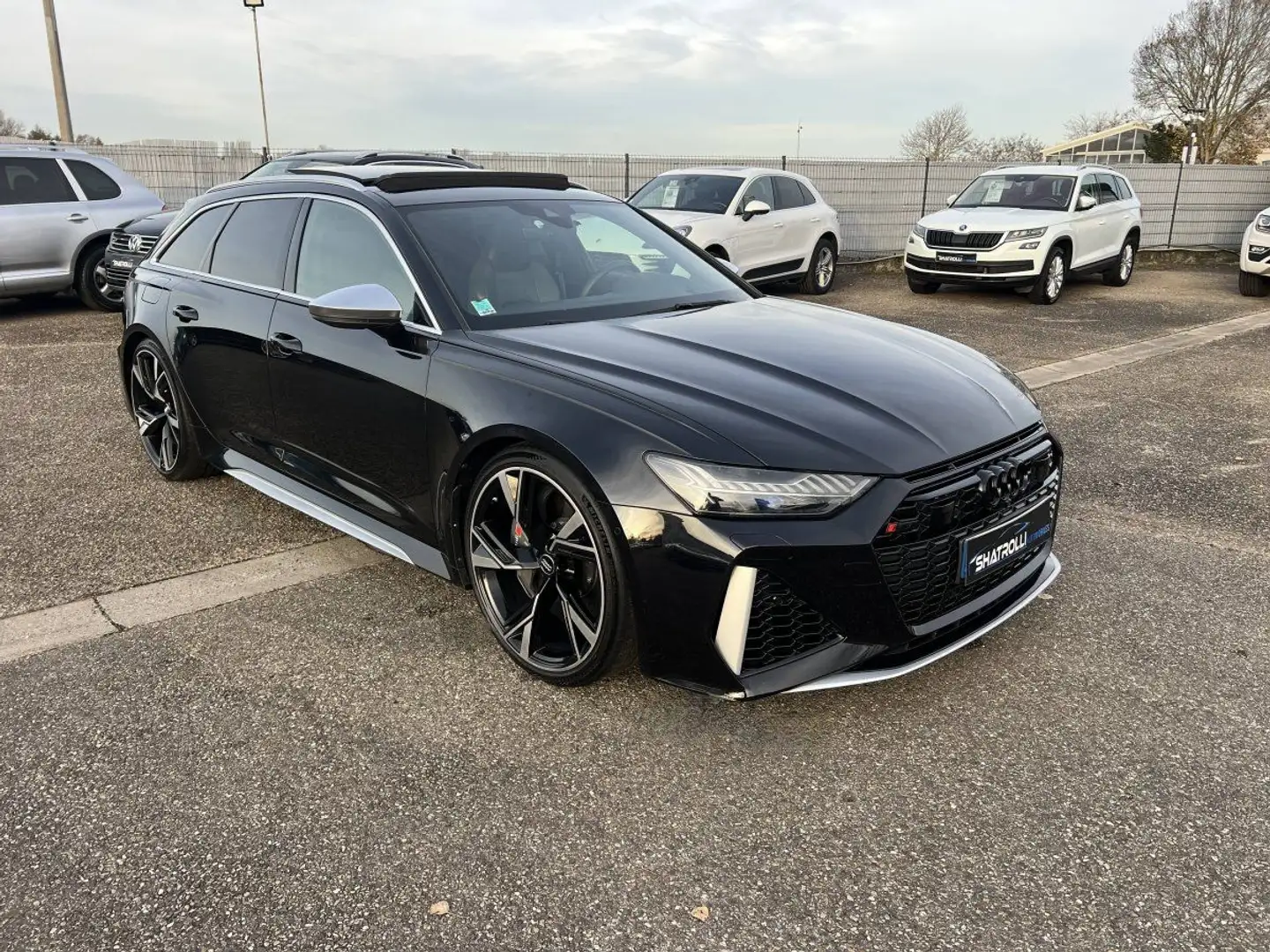 Audi RS6 Avant 4.0 V8 TFSI 600ch Quattro Tiptronic TVA 20% Récupérable 79,000Euro H.T Negro - 2