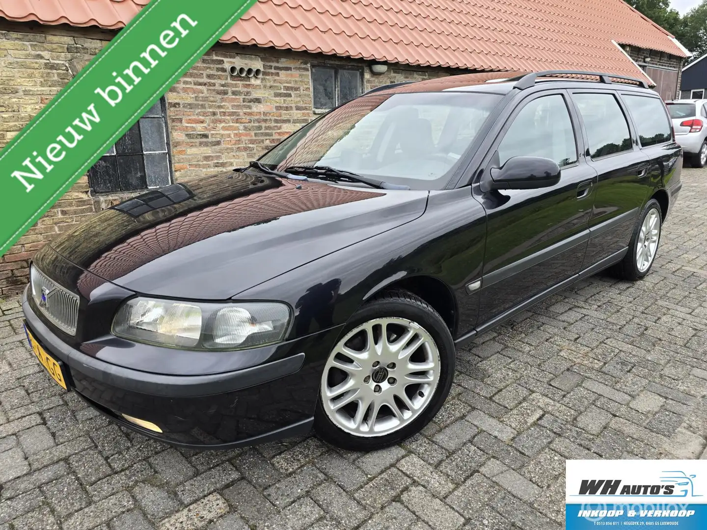 Volvo V70 2.4 Comfort Line LPG|Open dak! Noir - 1