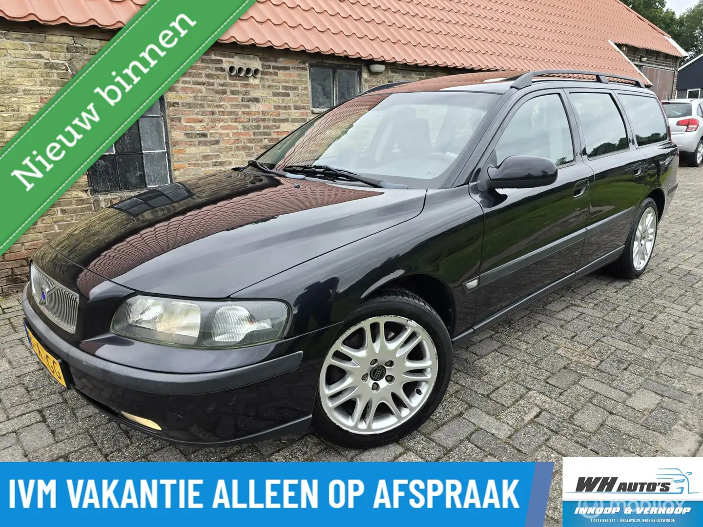 Volvo V70 2.4 Comfort Line LPG|Open dak! Noir - 1