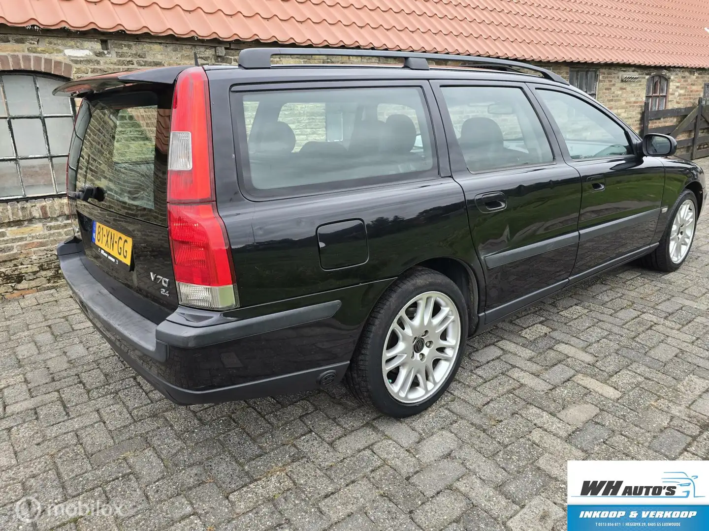 Volvo V70 2.4 Comfort Line LPG|Open dak! Noir - 2