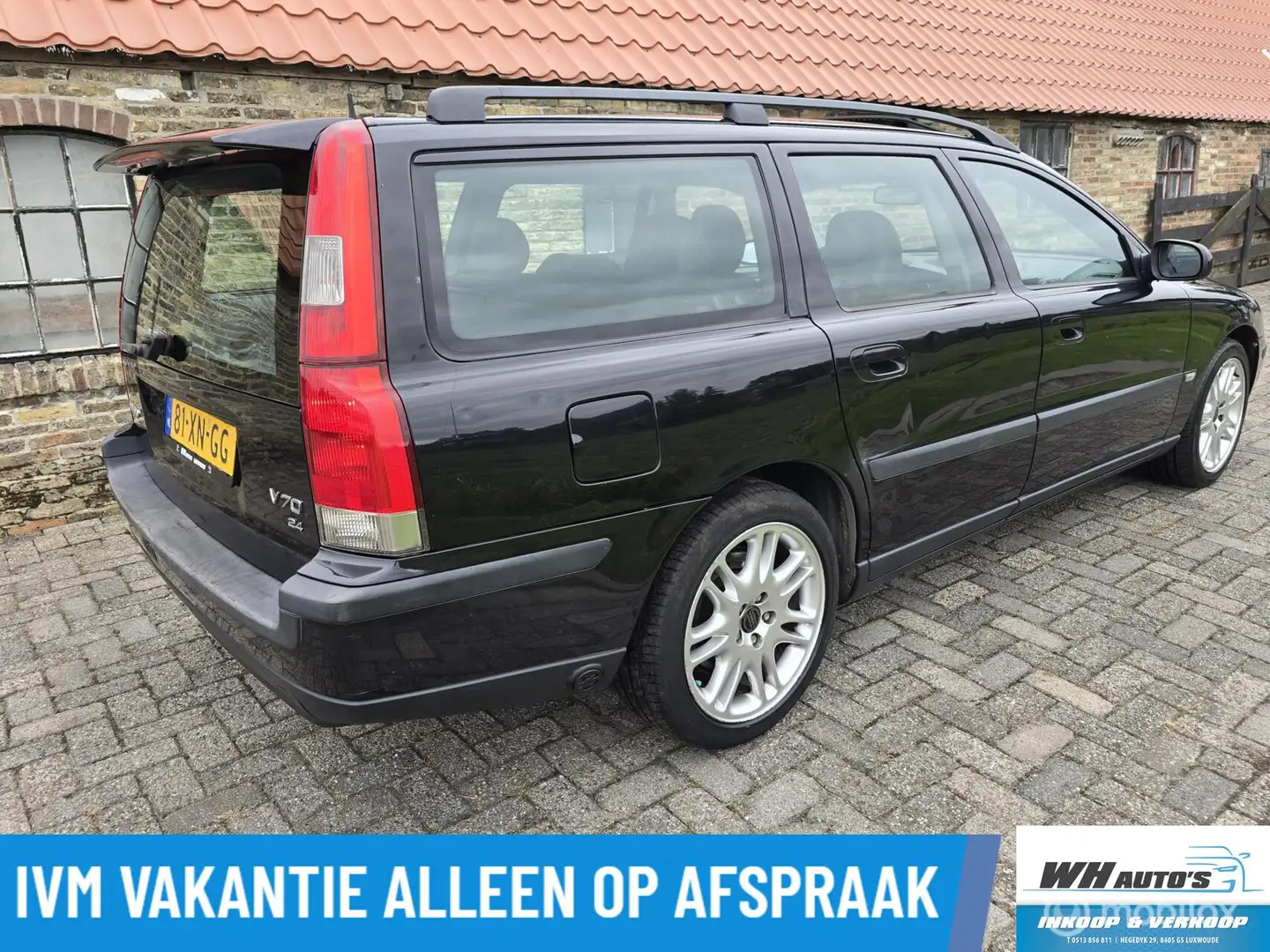 Volvo V70 2.4 Comfort Line LPG|Open dak! Noir - 2