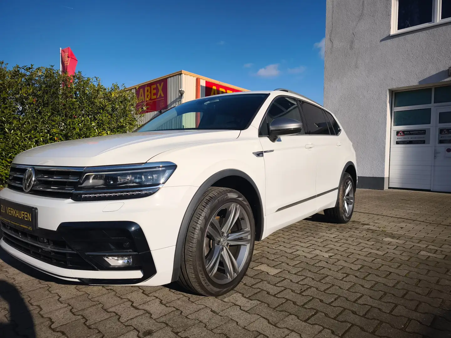 Volkswagen Tiguan Allspace Comfortline R-Line Weiß - 2