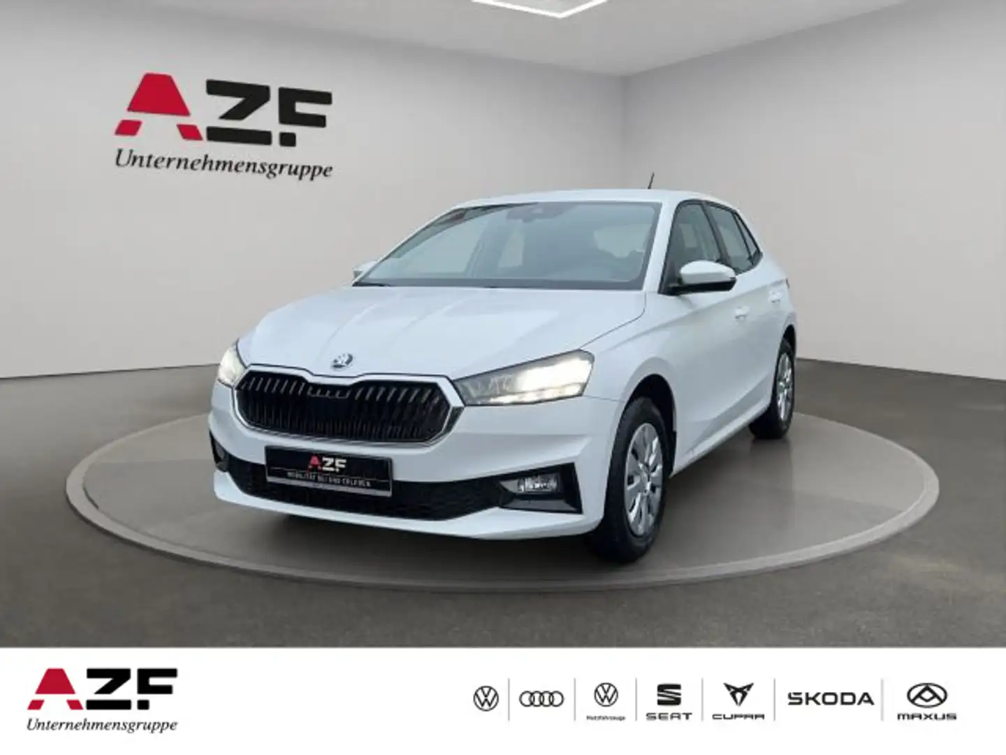 Skoda Fabia 1.0 TSI Essence KLIMA+LED+SPURHALTE Weiß - 1