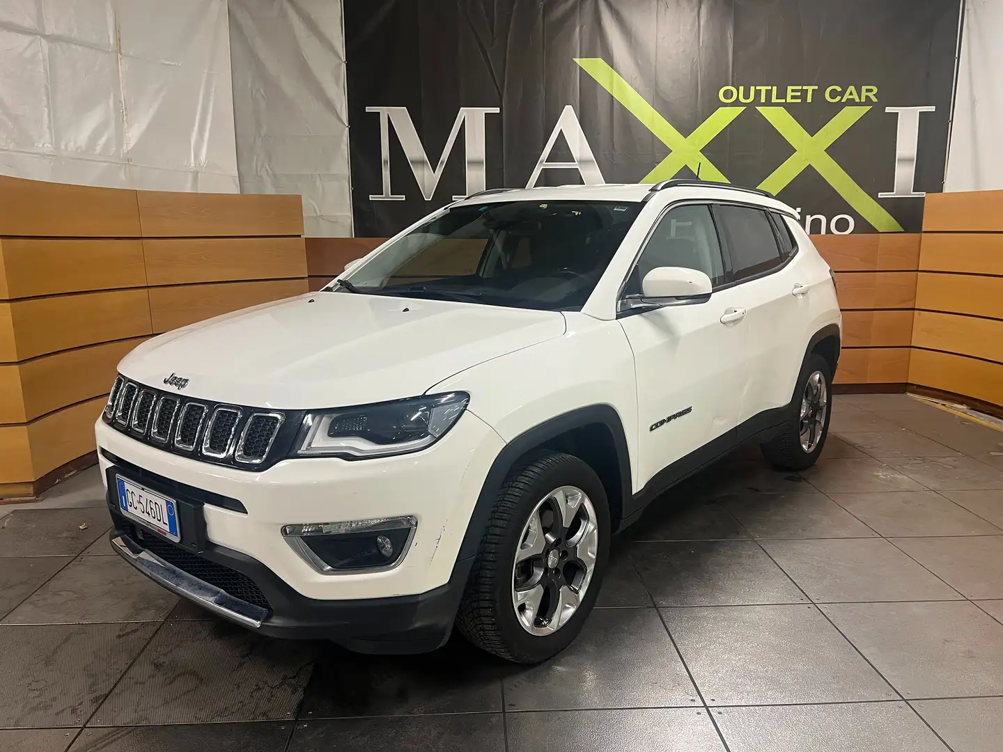 Jeep Compass Compass 2.0 mjt Limited 4wd 140cv my19 Bianco - 1