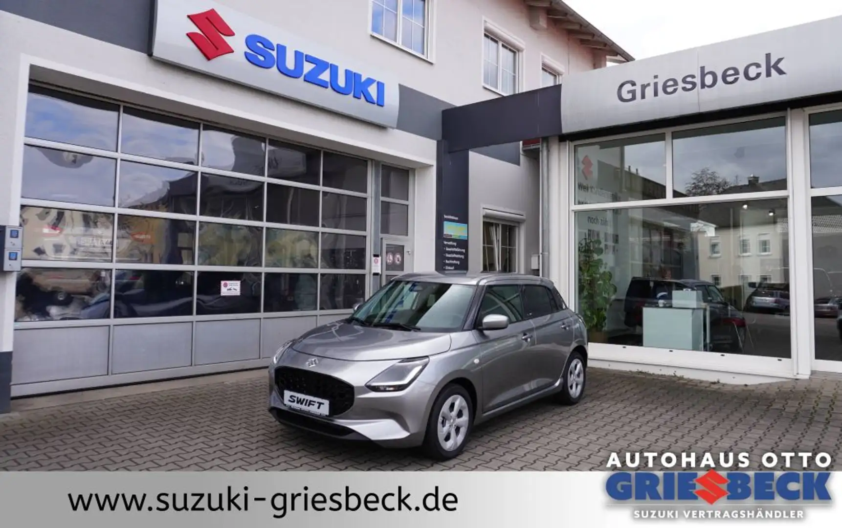 Suzuki Swift 1.2 Hybrid CVT Comfort *Vorführwagen 5 Jahre Garan Silber - 1