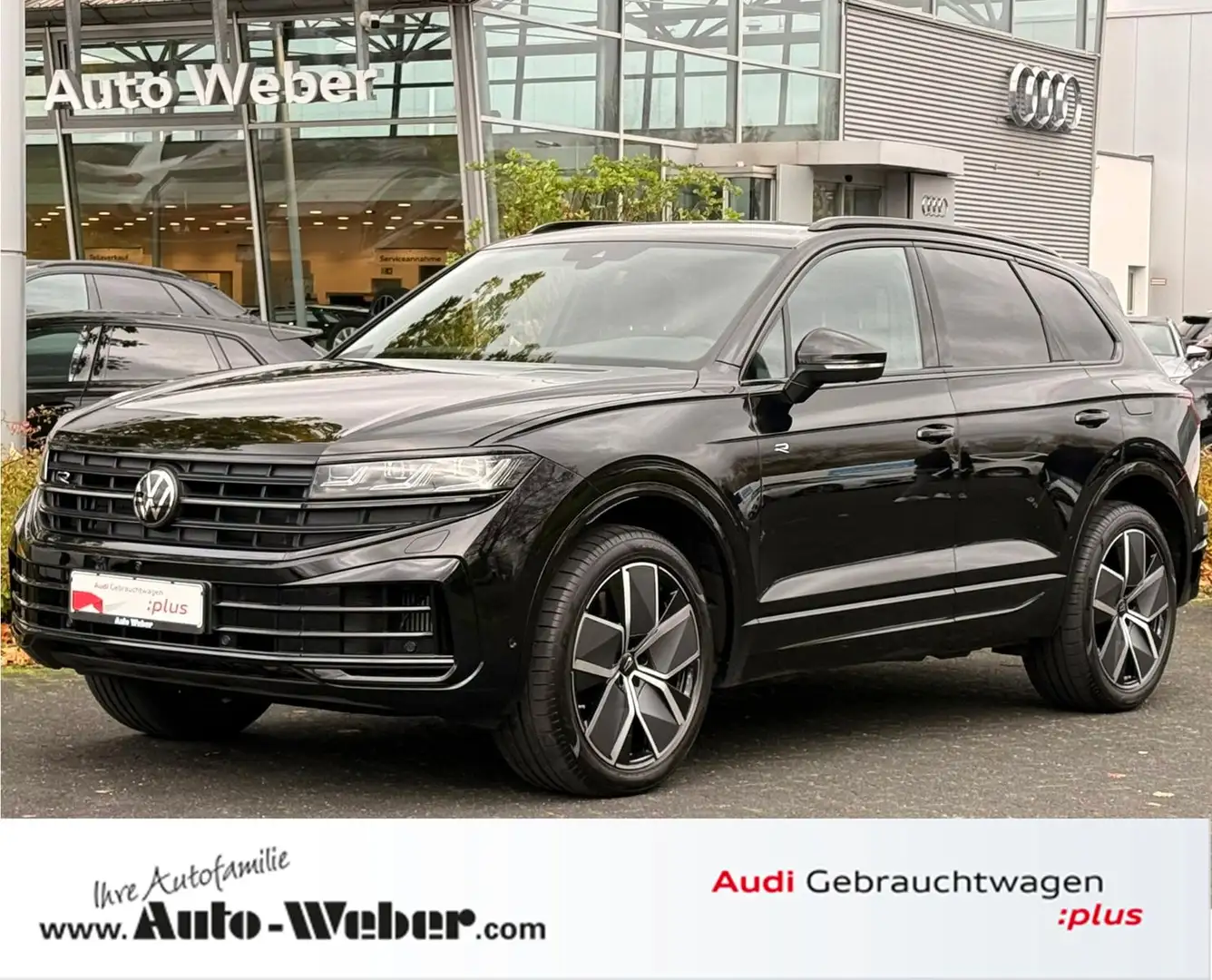 Volkswagen Touareg eHybrid R 4Motion HuD AHK DYNAUDIO Schwarz - 1