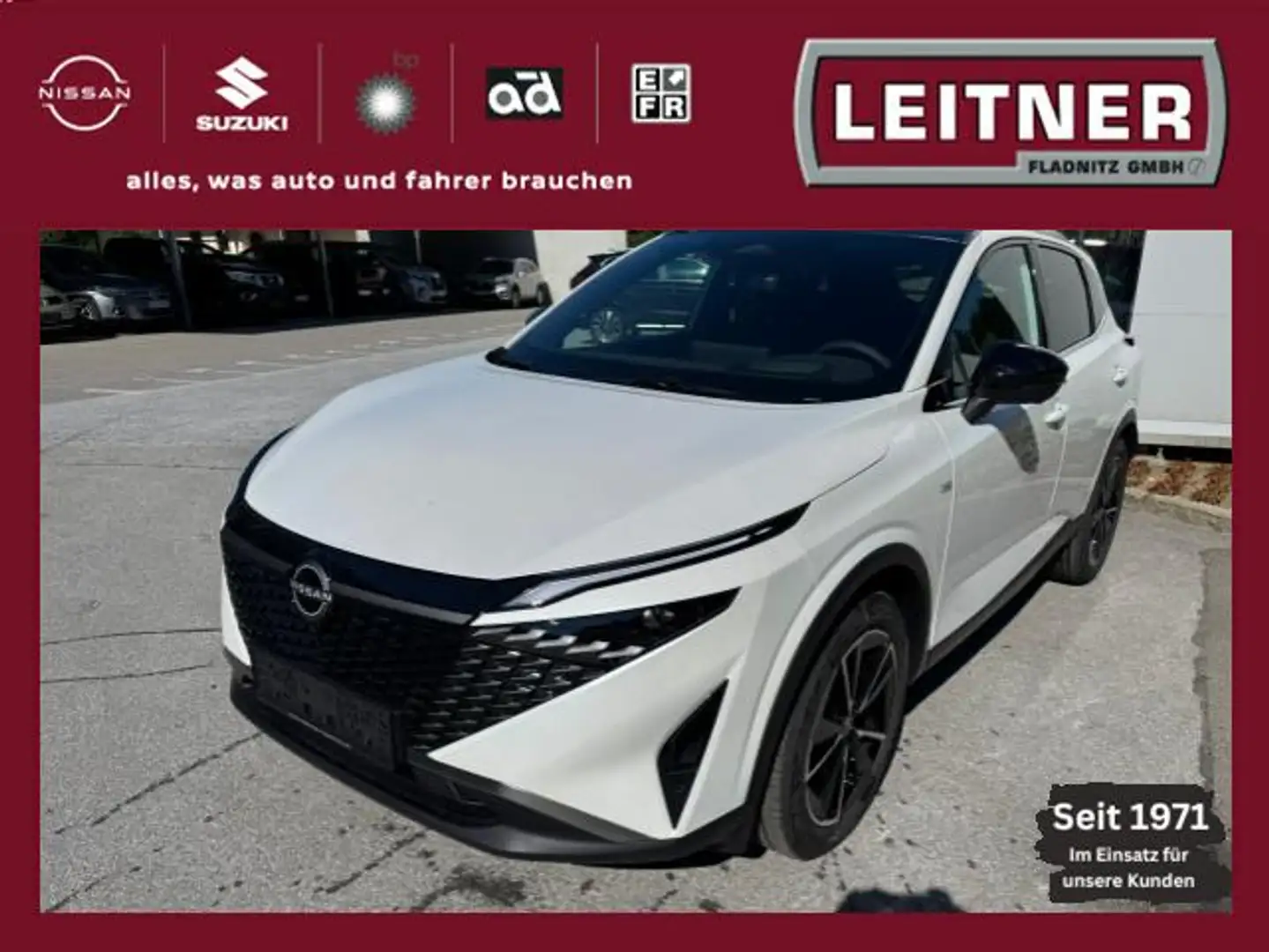 Nissan Qashqai Qashqai 1.3 DIG-T MH 4WD Aut Tekna Pano Bose (-29 Weiß - 1