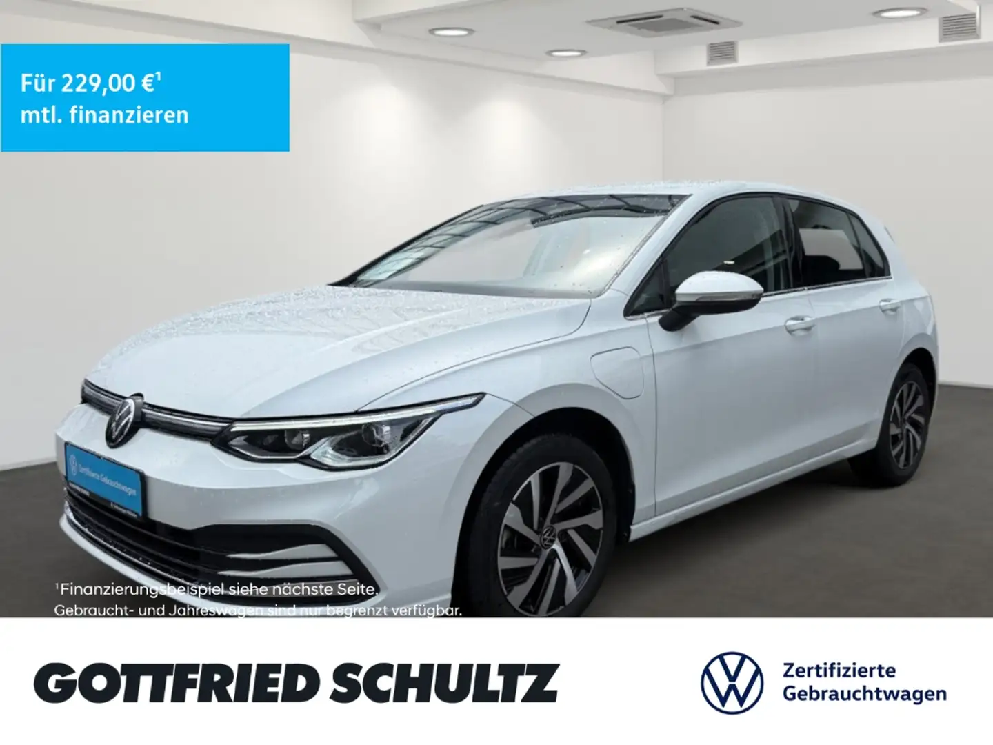 Volkswagen Golf 1.4 eHybrid DSG LED NAV SHZ AHK Style ACC DAB Bianco - 1
