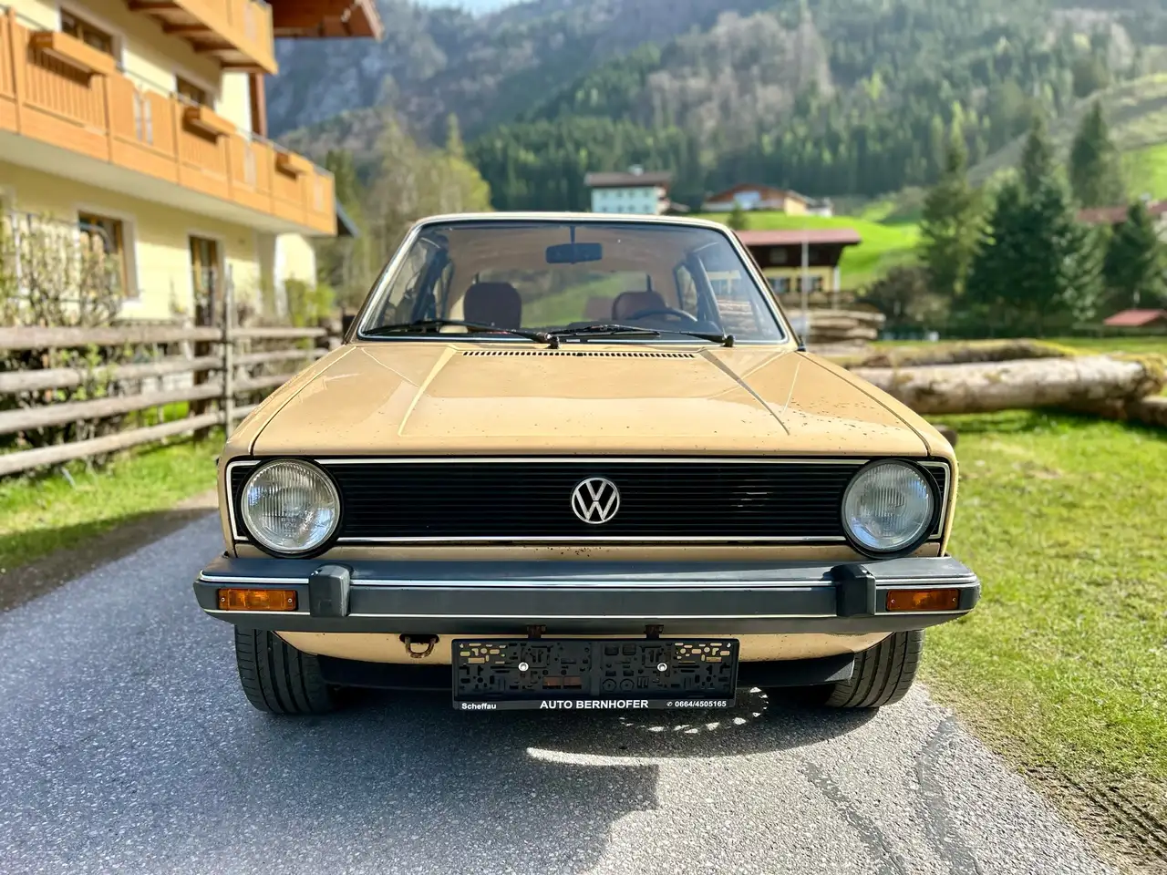 Volkswagen Golf GL (GLS) Mexicobeige 1. Lack, foto 2