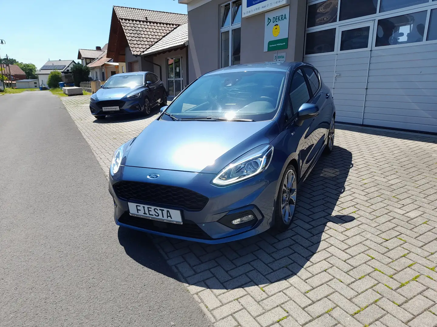 Ford Fiesta 1.0 EcoBoost St-LINE, 18 Zoll, Winterpaket, DAB Azul - 1