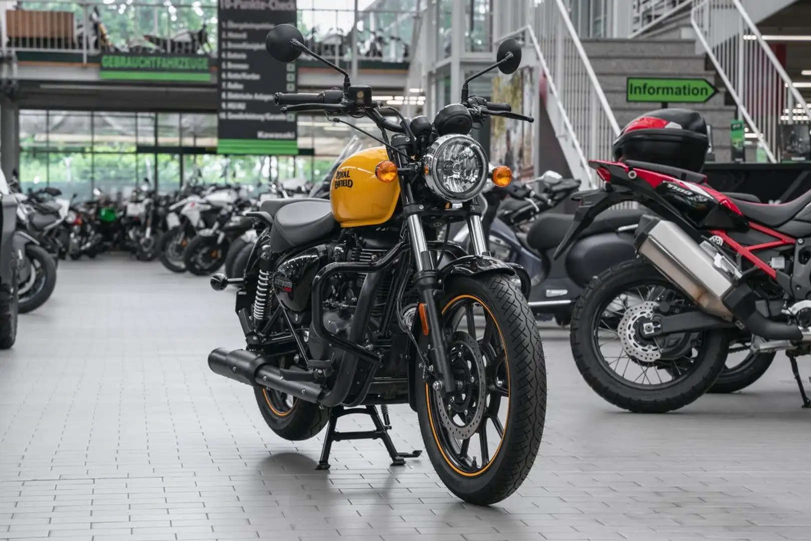Royal Enfield Meteor 350 Fireball ABS, 1.Hand, unfallfrei Żółty - 2