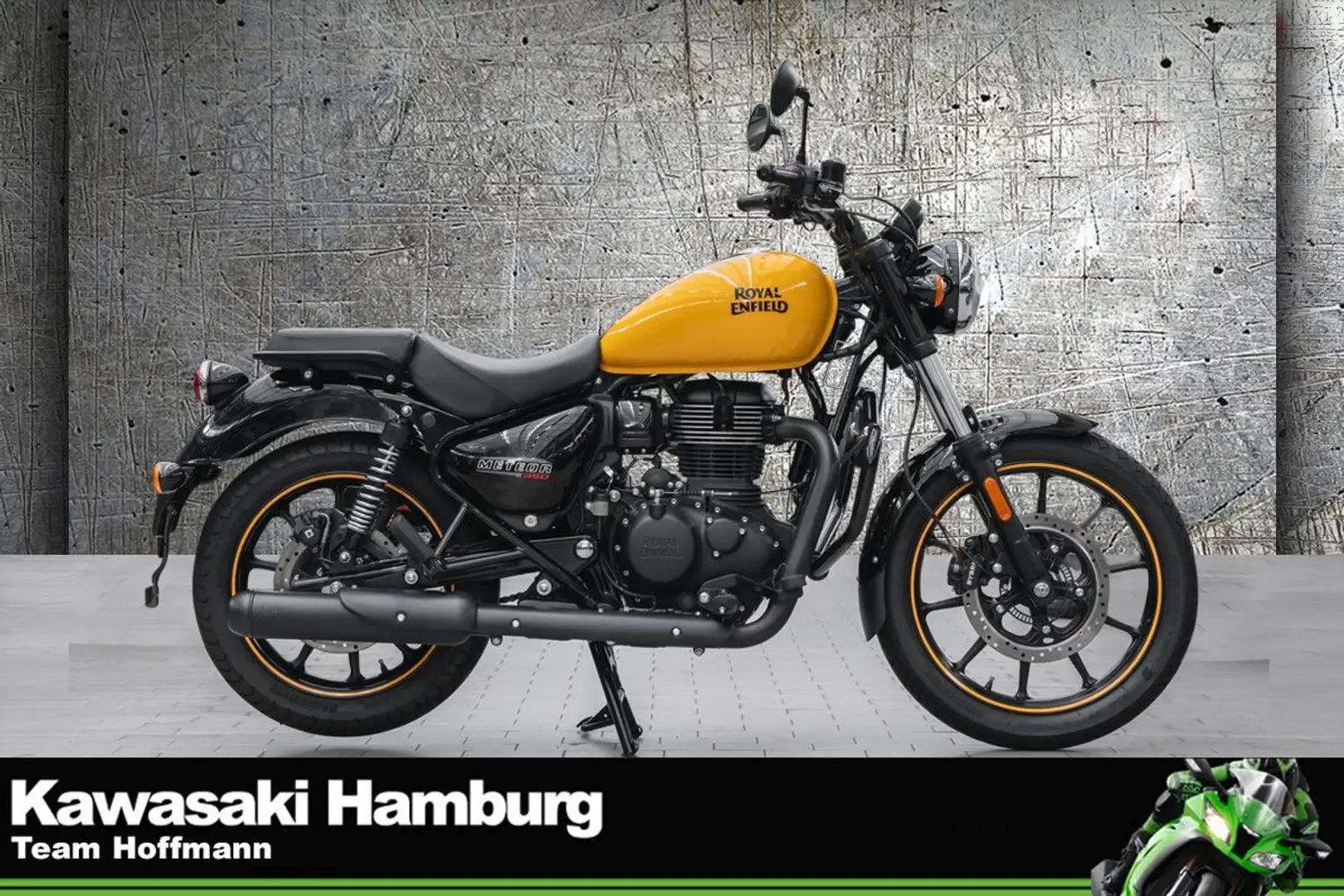 Royal Enfield Meteor 350 Fireball ABS, 1.Hand, unfallfrei Żółty - 1
