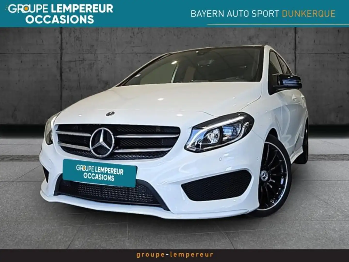 Mercedes-Benz B 200 200d 136ch Fascination 7G-DCT Blanc - 1