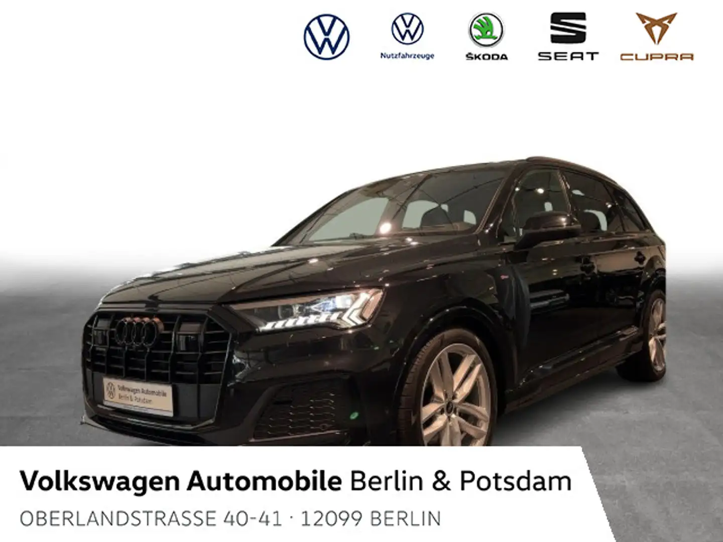 Audi Q7 50 3.0TDI S-Line Competition+ 4x4 P-DACH LUFT Schwarz - 1