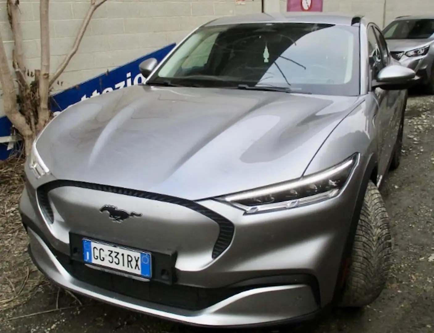 Ford Mustang Mach-E standard range rwd 258CV auto Argent - 2