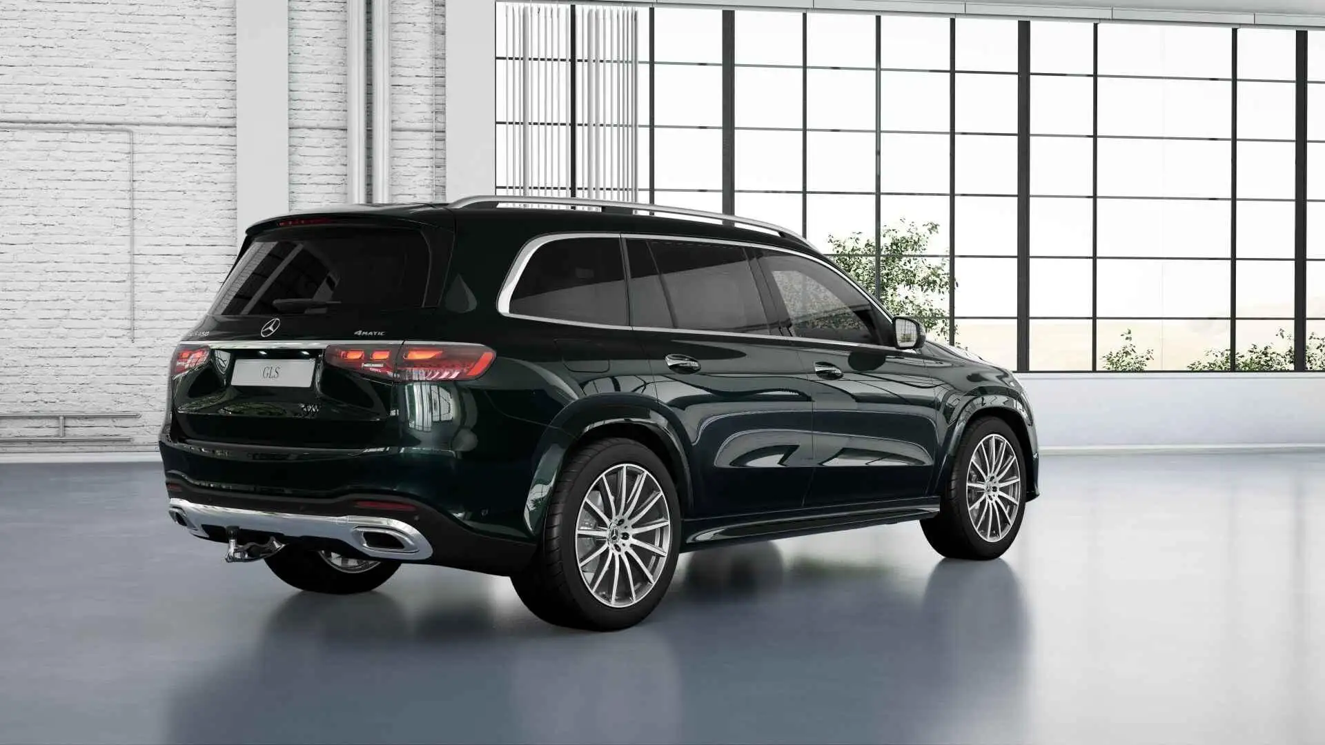 Mercedes-Benz GLS 450 4MATIC AMG Line | Premium plus | 6 zits | Beige le Grün - 2