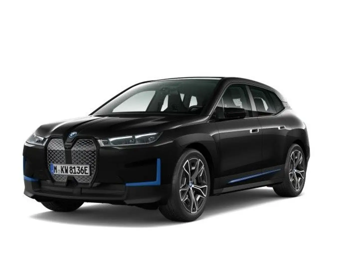 BMW iX xDrive50 Klimaaut. AHK Komfortzugang Schwarz - 1