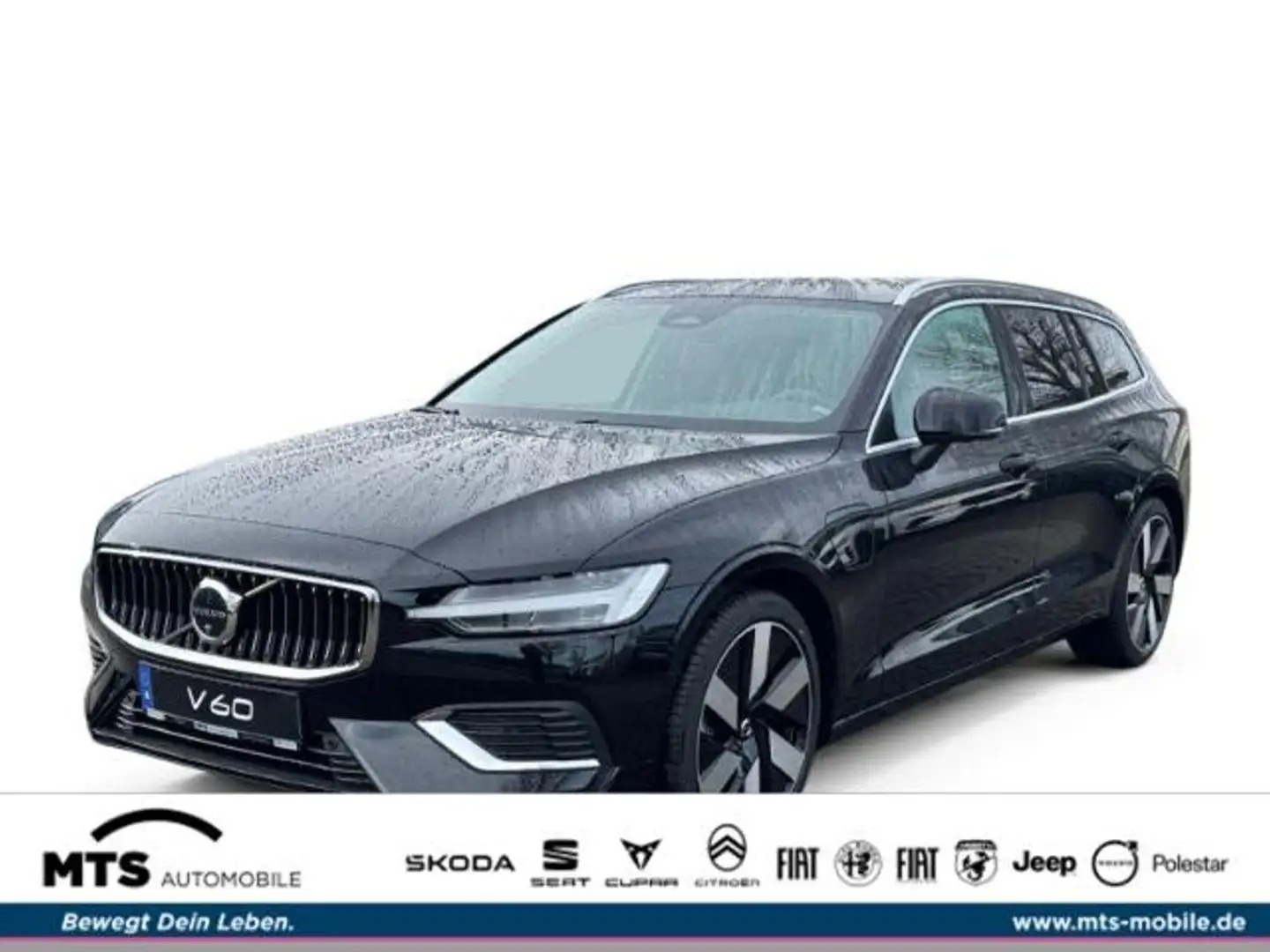 Volvo V60 Plus, T6 Plug-in Hybrid, Elektrisch/Benzin, Чёрный - 1