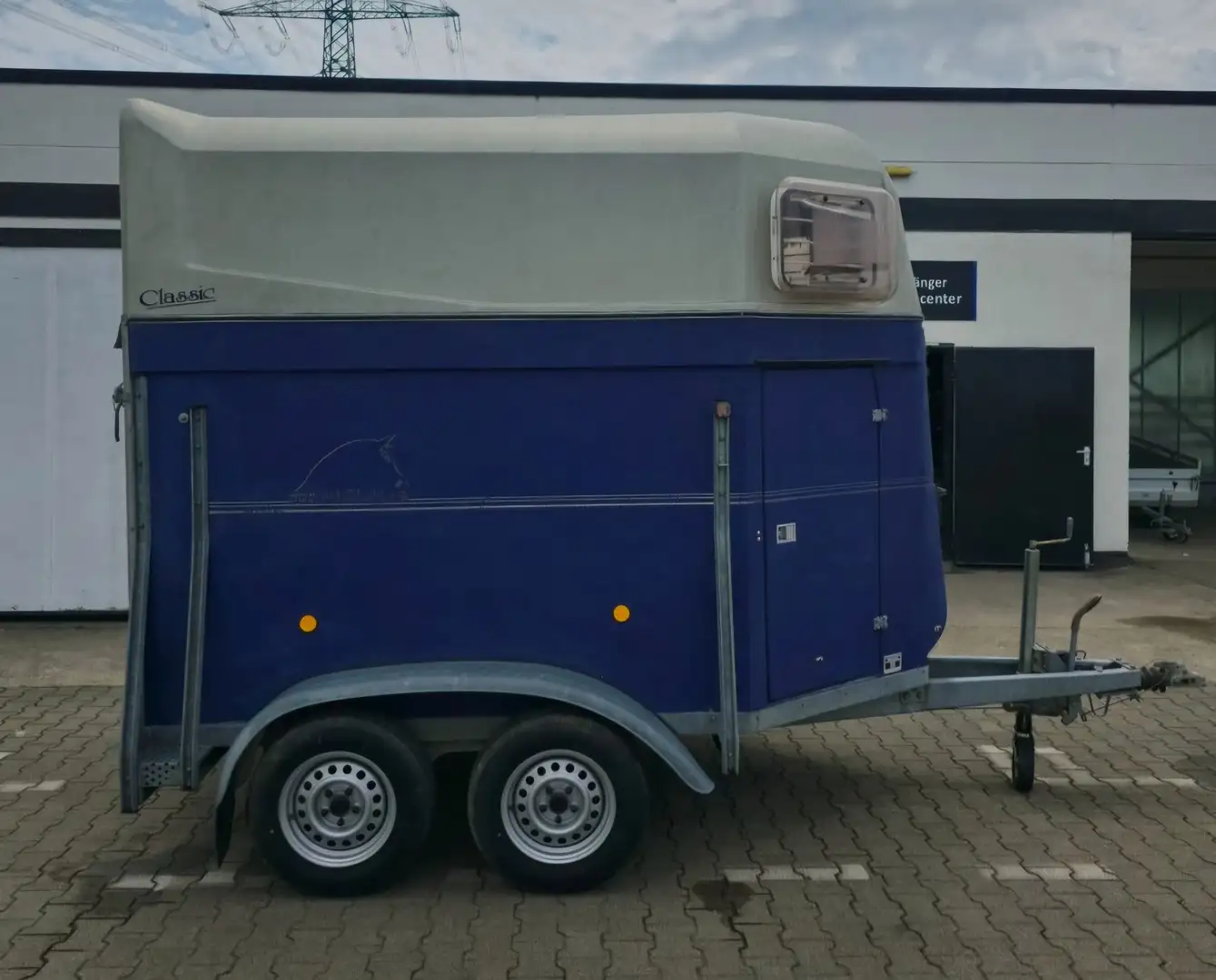 Böckmann Classic 2-Pferdeanhänger 2.000 kg Blau - 2