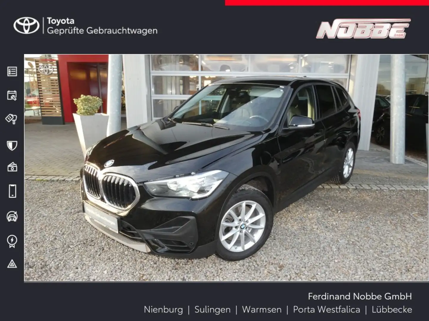 BMW X1 xDrive20i Aut. Schwarz - 1