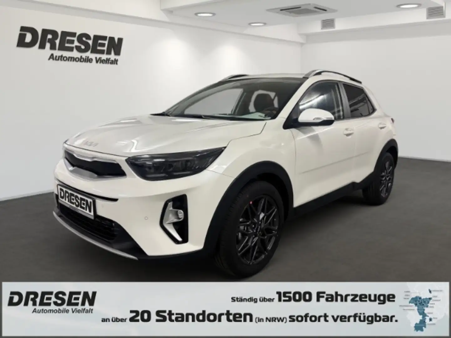 Kia Stonic Nightline Edition 1.0 NAVI,KAMERA,SITZHZG,BLUETOOT Blanc - 1