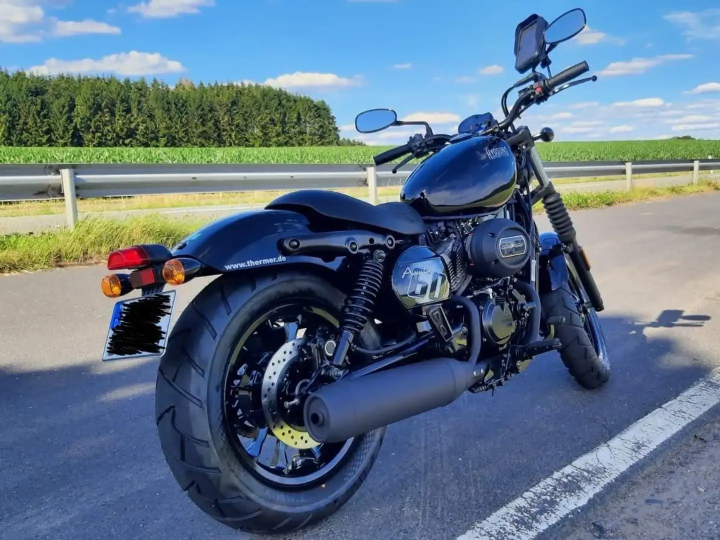 Hyosung Aquila 125 GV 125S Aquila Negro - 1