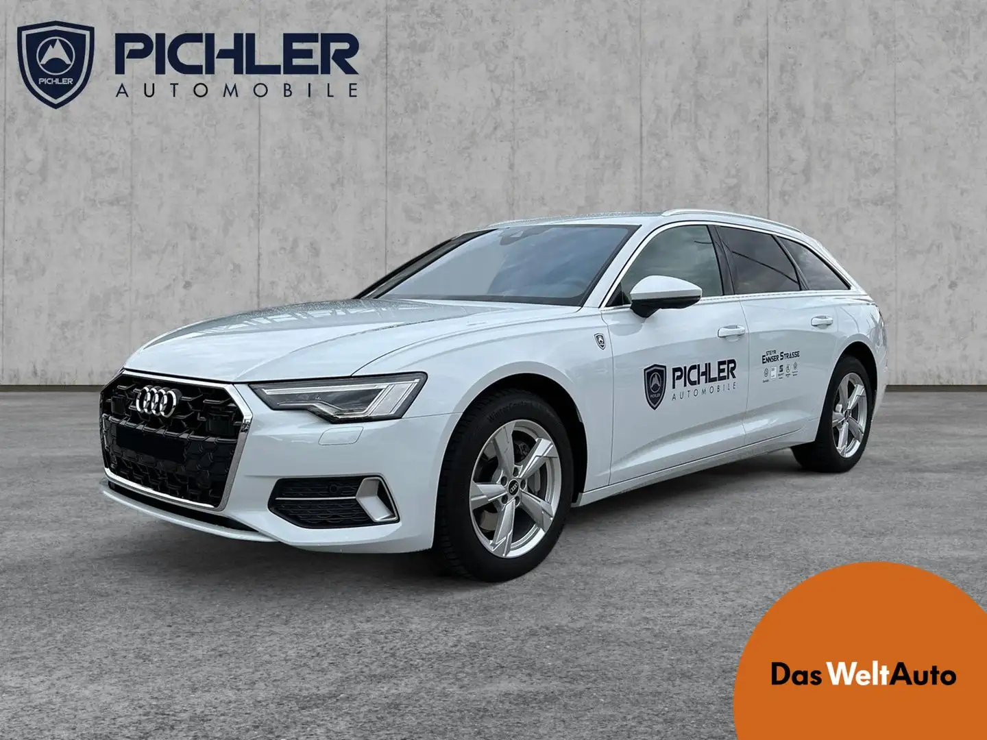 Audi A6 45 TDI quattro Advanced PA Weiß - 1