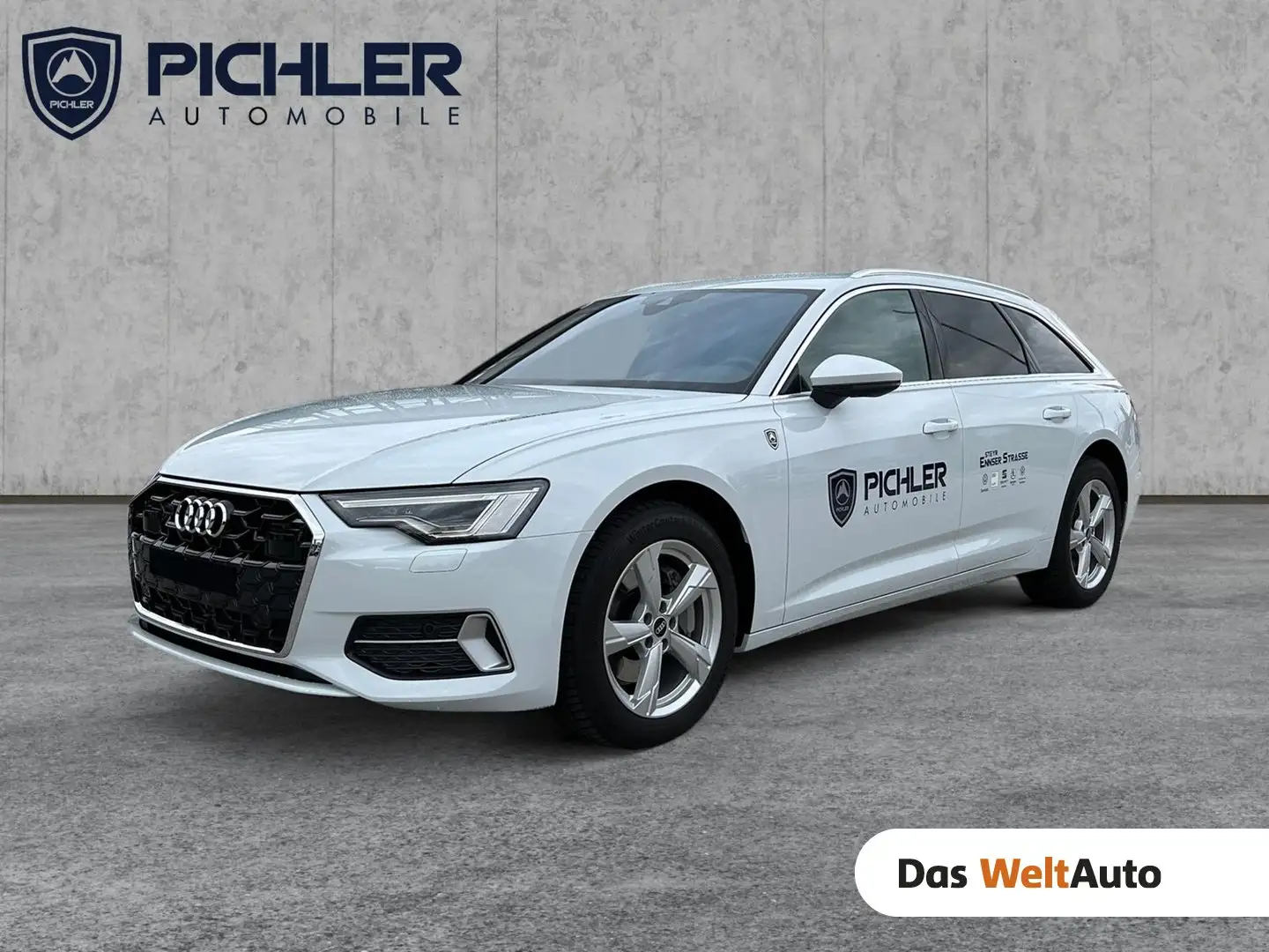 Audi A6 45 TDI quattro Advanced PA Weiß - 1