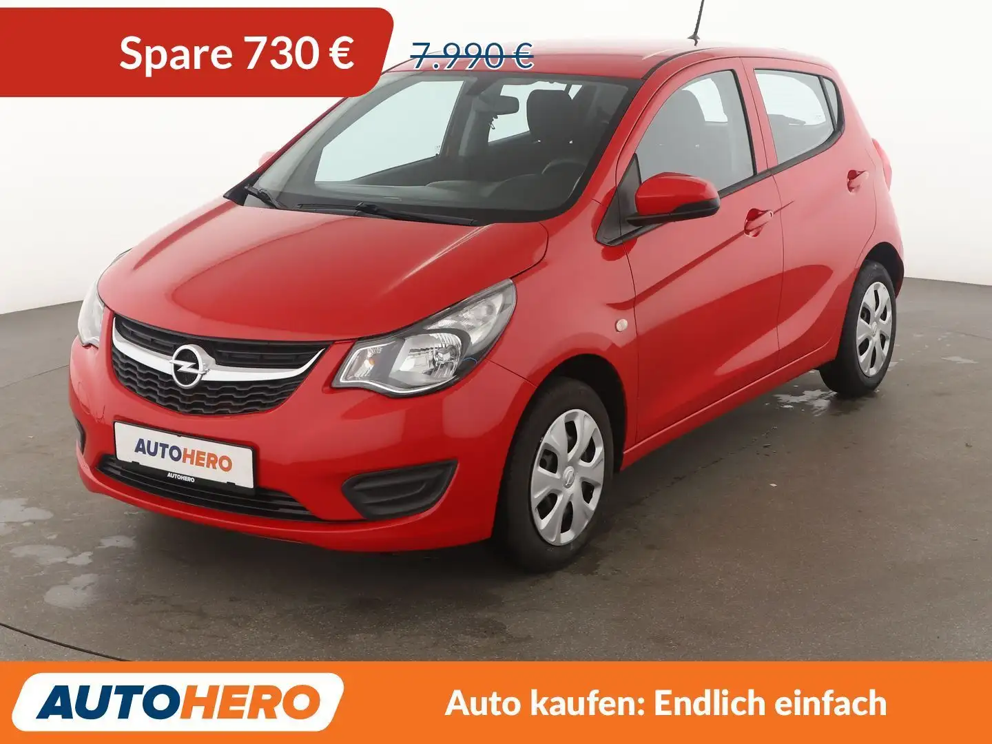 Opel Karl 1.0 Edition *TEMPO*KLIMA*GARANTIE* Rot - 1