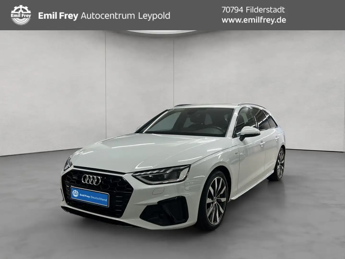 Audi A4 Avant 40 TDI quattro S tronic S line Weiß - 1