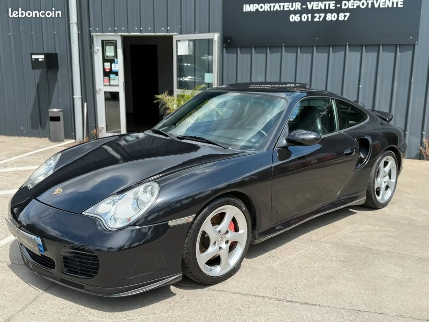 Porsche 996 TURBO TYPE 996 3.6i 420 CH BVM Noir - 1